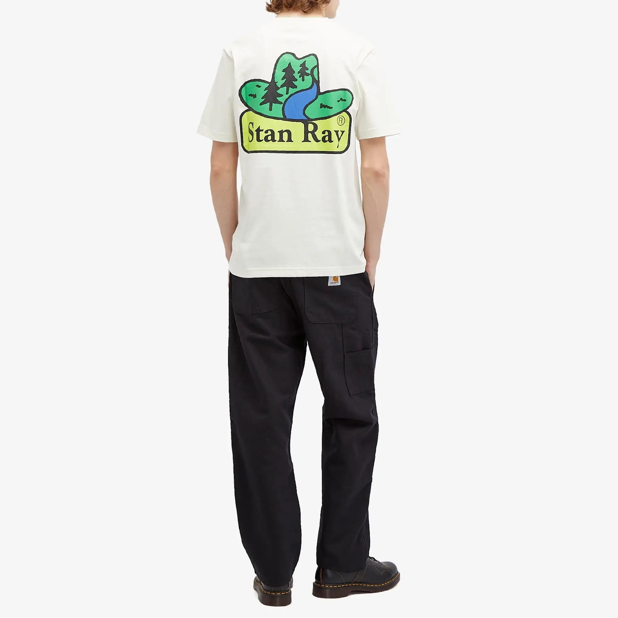 Stan Ray Tejas Stack T-Shirt, Ecru