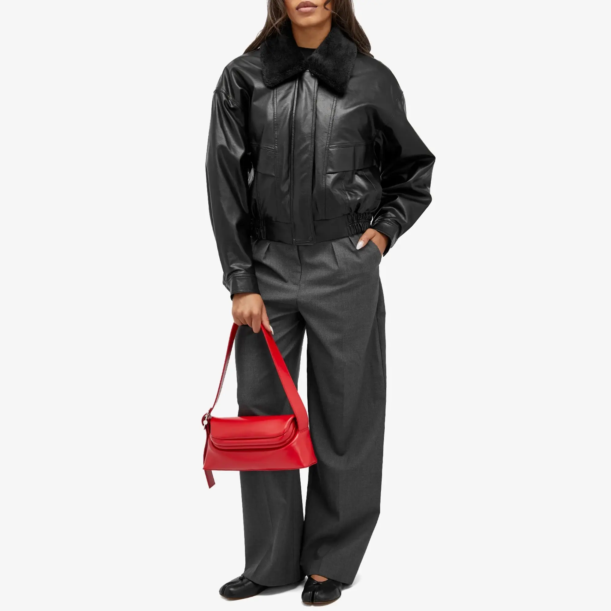 OSOI Women's Folder Brot Bag Red