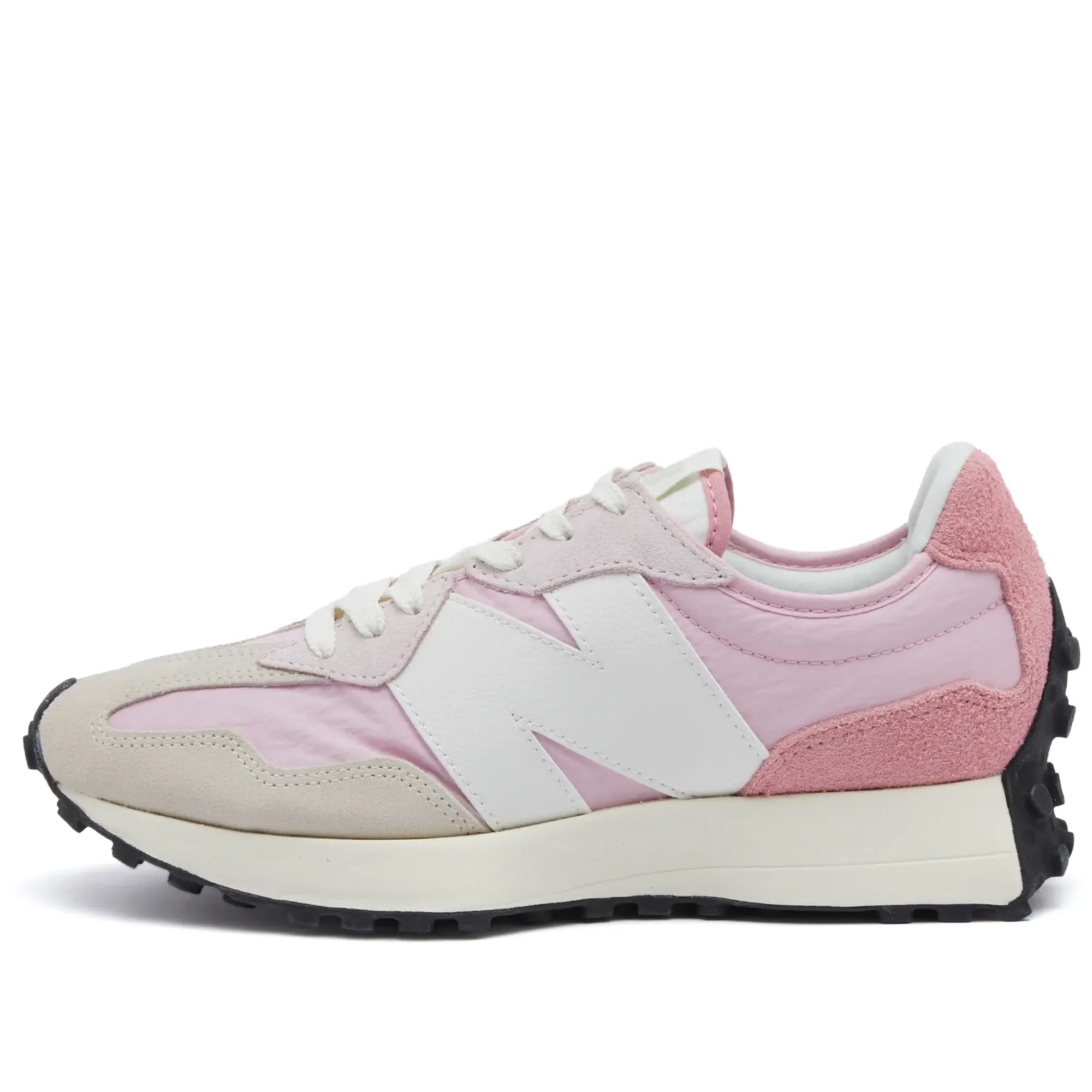 New Balance 327 WoMens Hazy Rose Trainers - Pink Suede