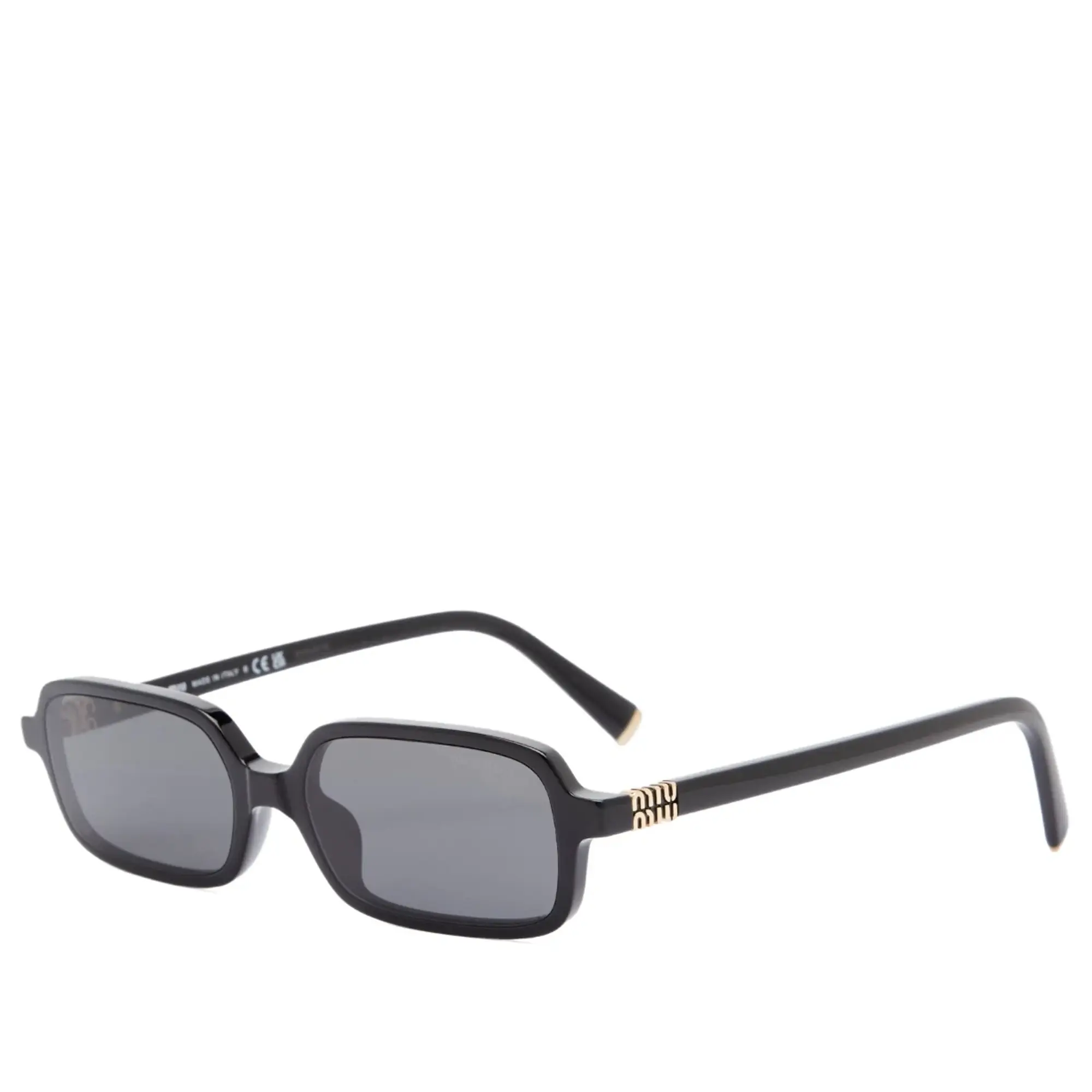 Miu Miu Eyewear Women's 11ZS Sunglasses Black/Dark Grey