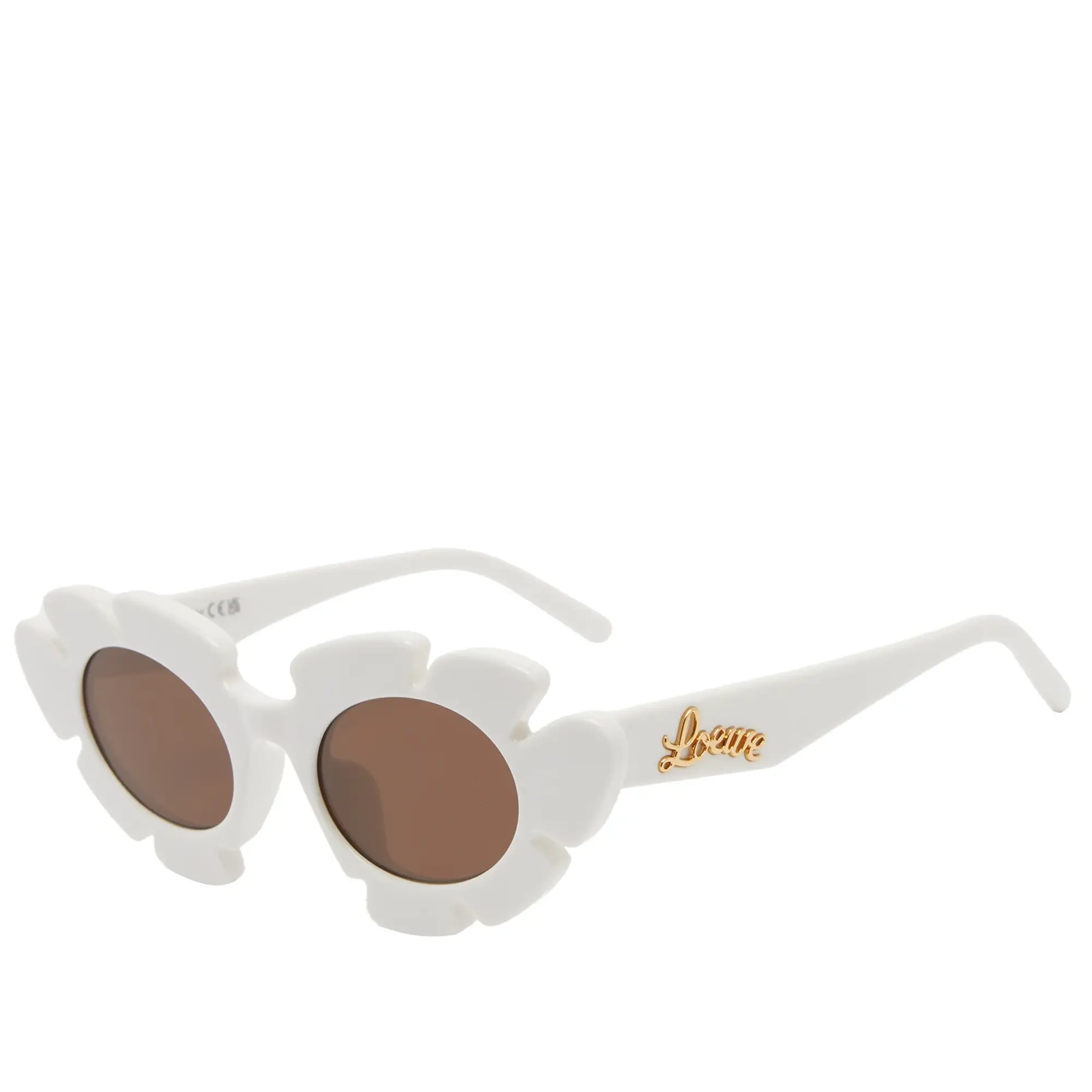 Loewe Eyewear Paula's Ibiza Flower Sunglasses Ivory