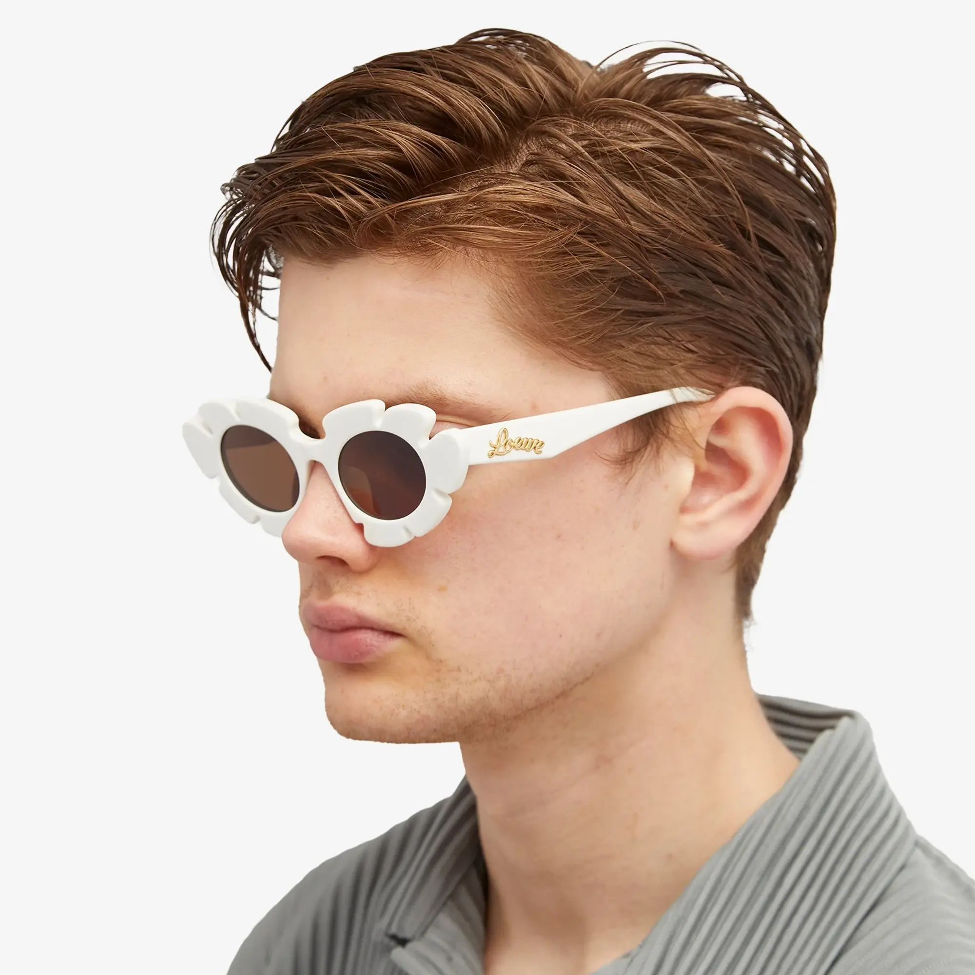 Loewe Eyewear Paula's Ibiza Flower Sunglasses Ivory