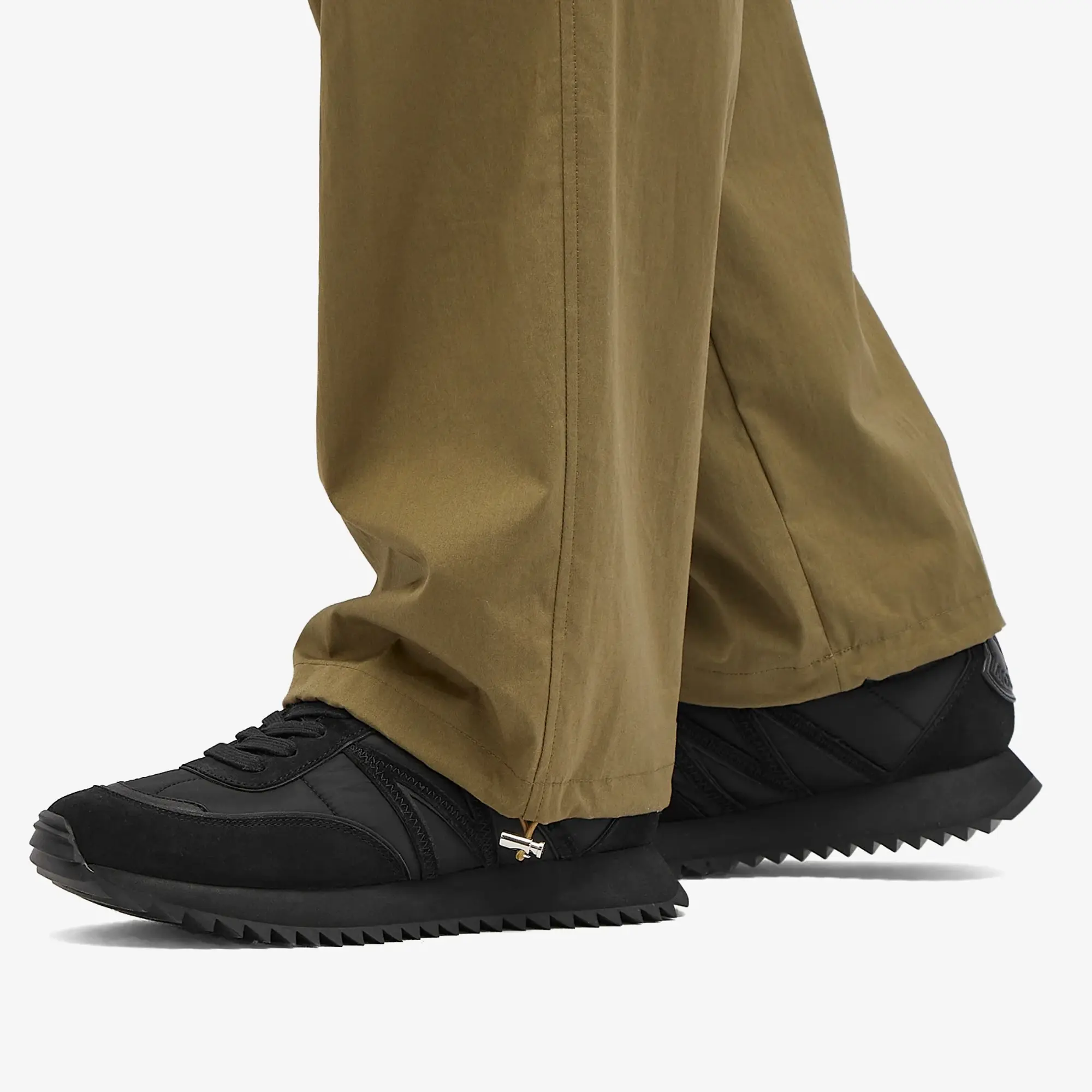 Moncler Men's Pacey Low Top Sneakers Black