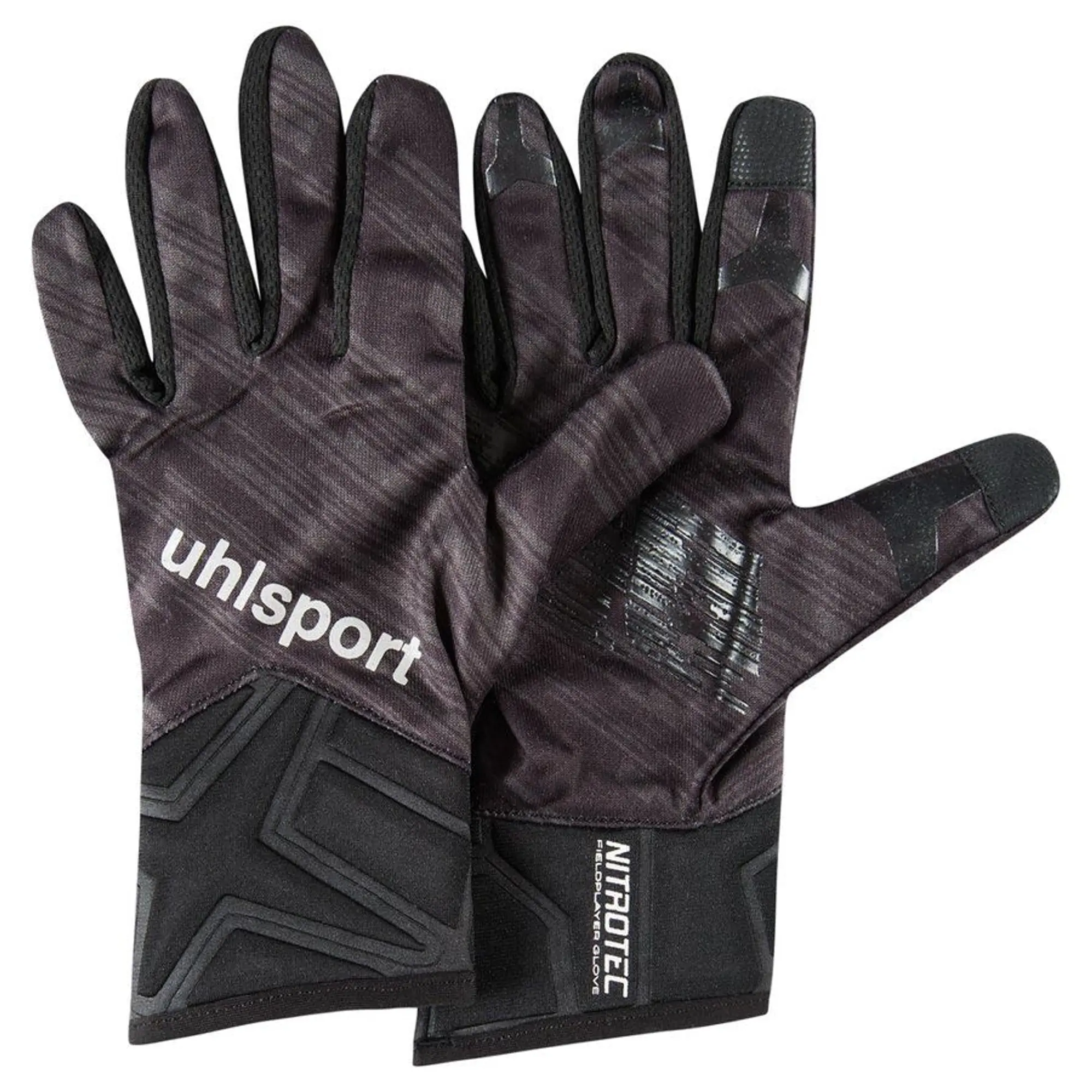 Uhlsport Player Gloves Nitrotec - ['Black']