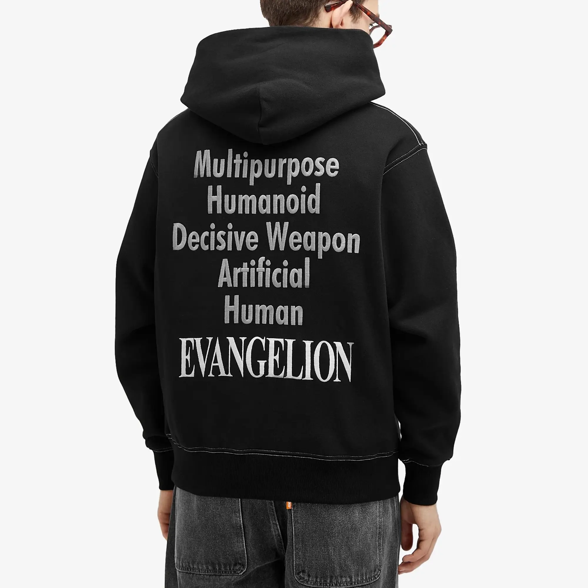 Pleasures Men's Artificial Human Hoodie Black