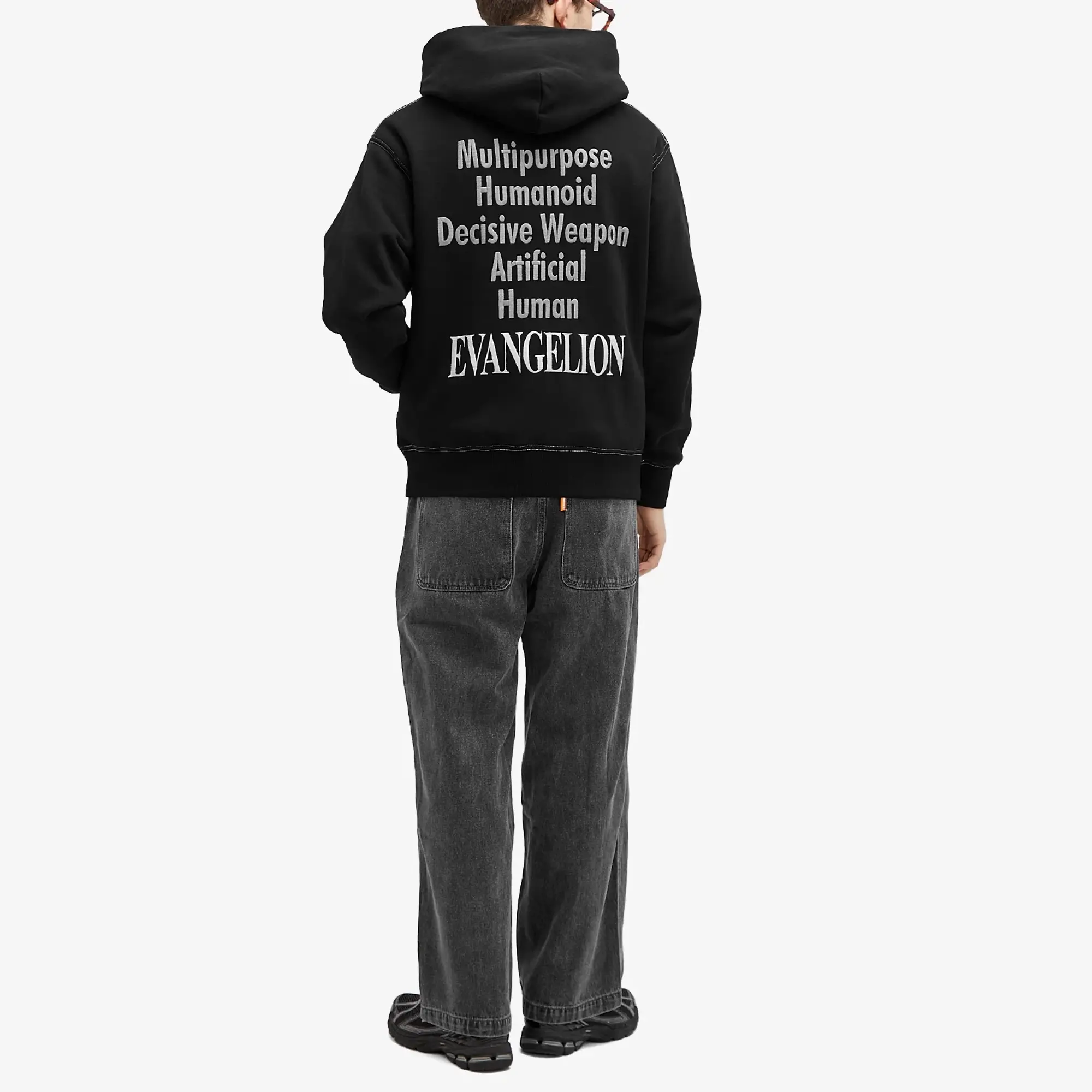 Pleasures Men's Artificial Human Hoodie Black