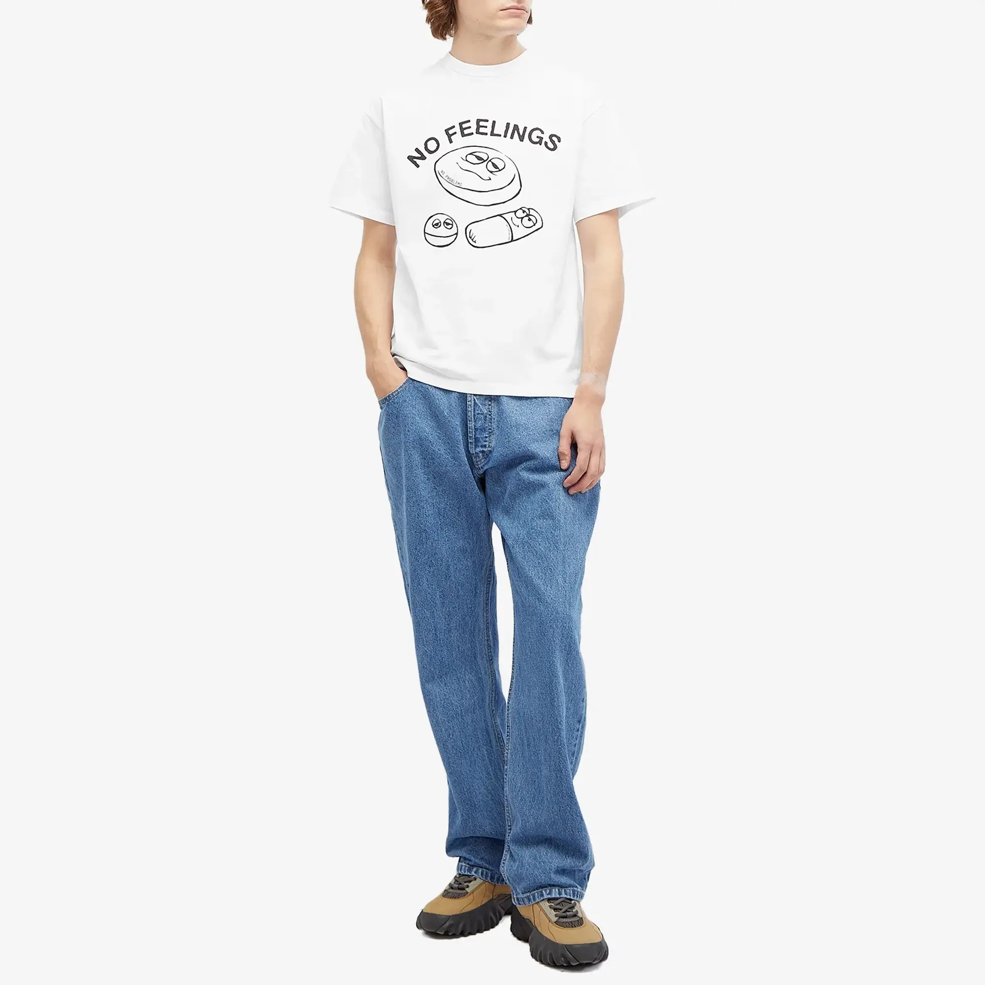 No Problemo Hard Feelings T-Shirt, White