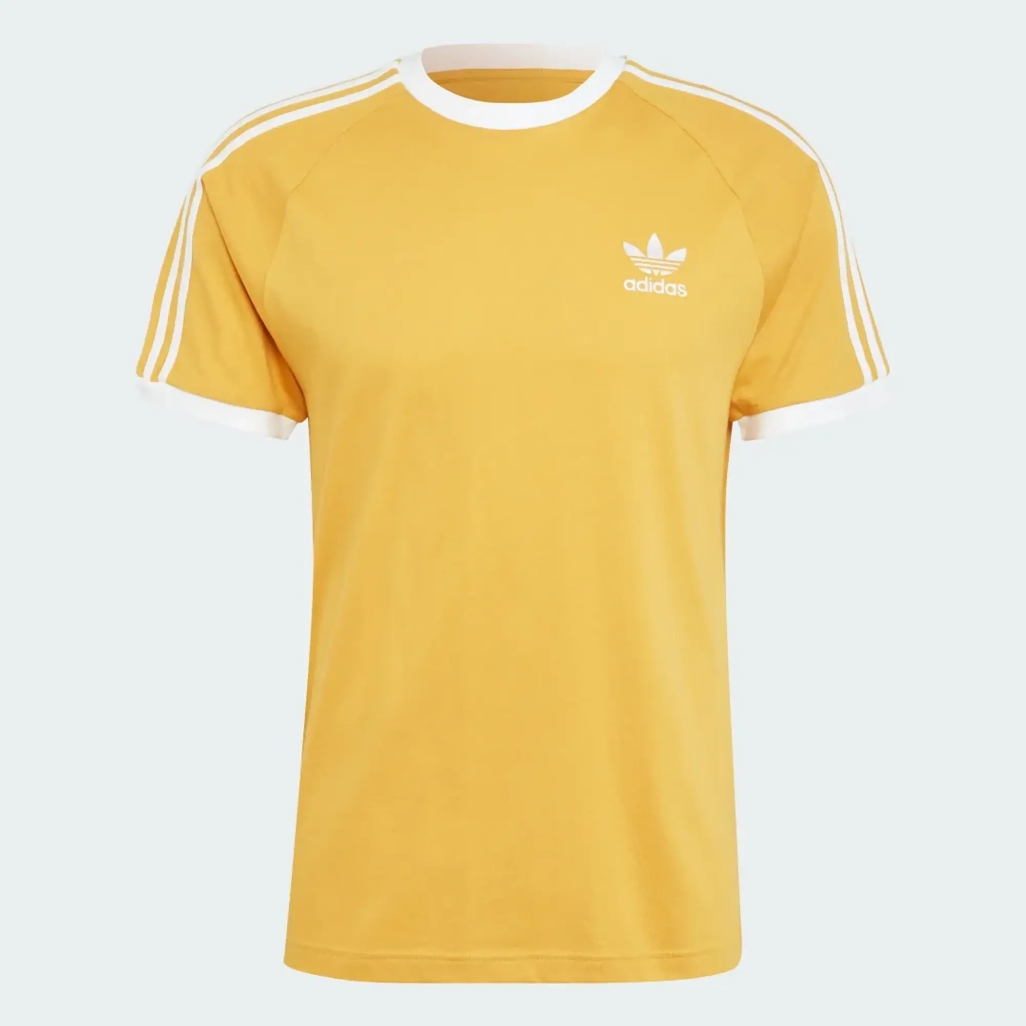 adidas Originals Adicolor Classics 3-Stripes T-Shirt, Yellow