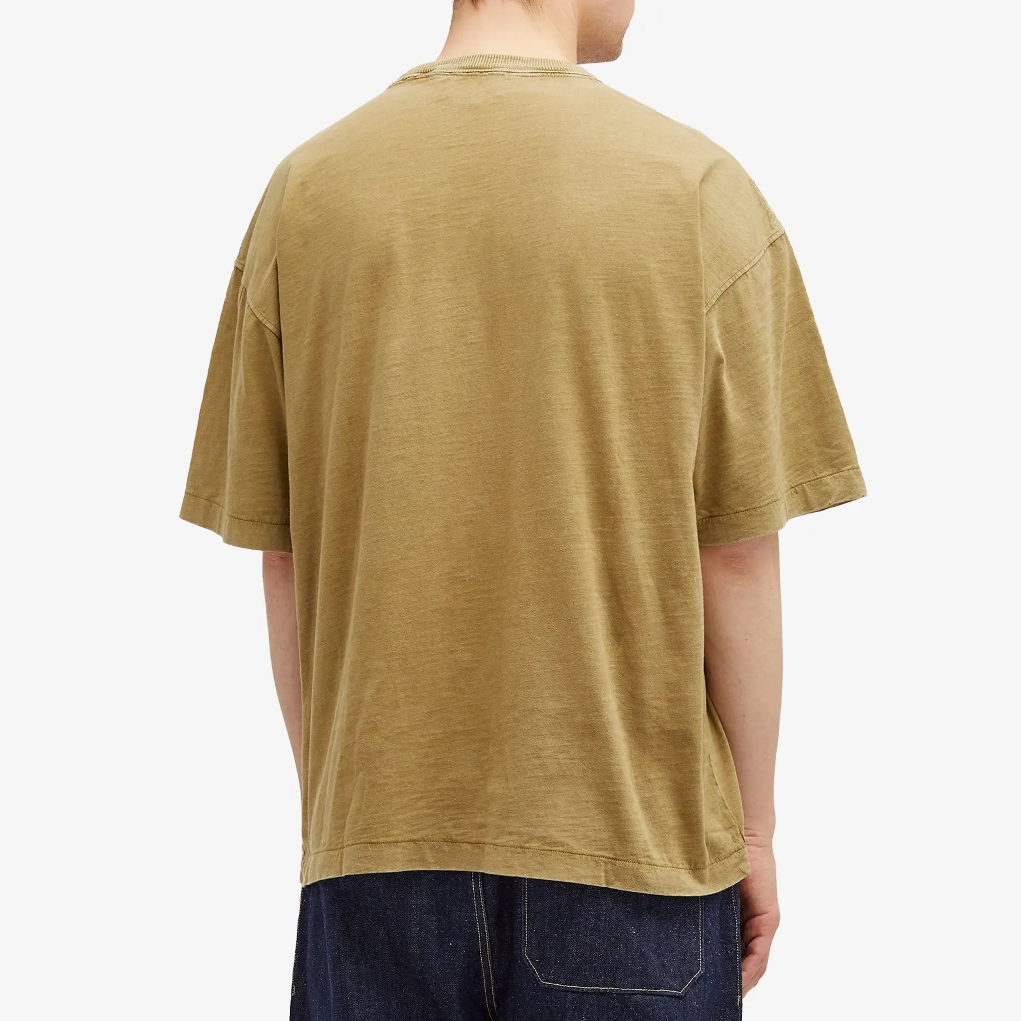 YMC Men's Triple T-Shirt Olive