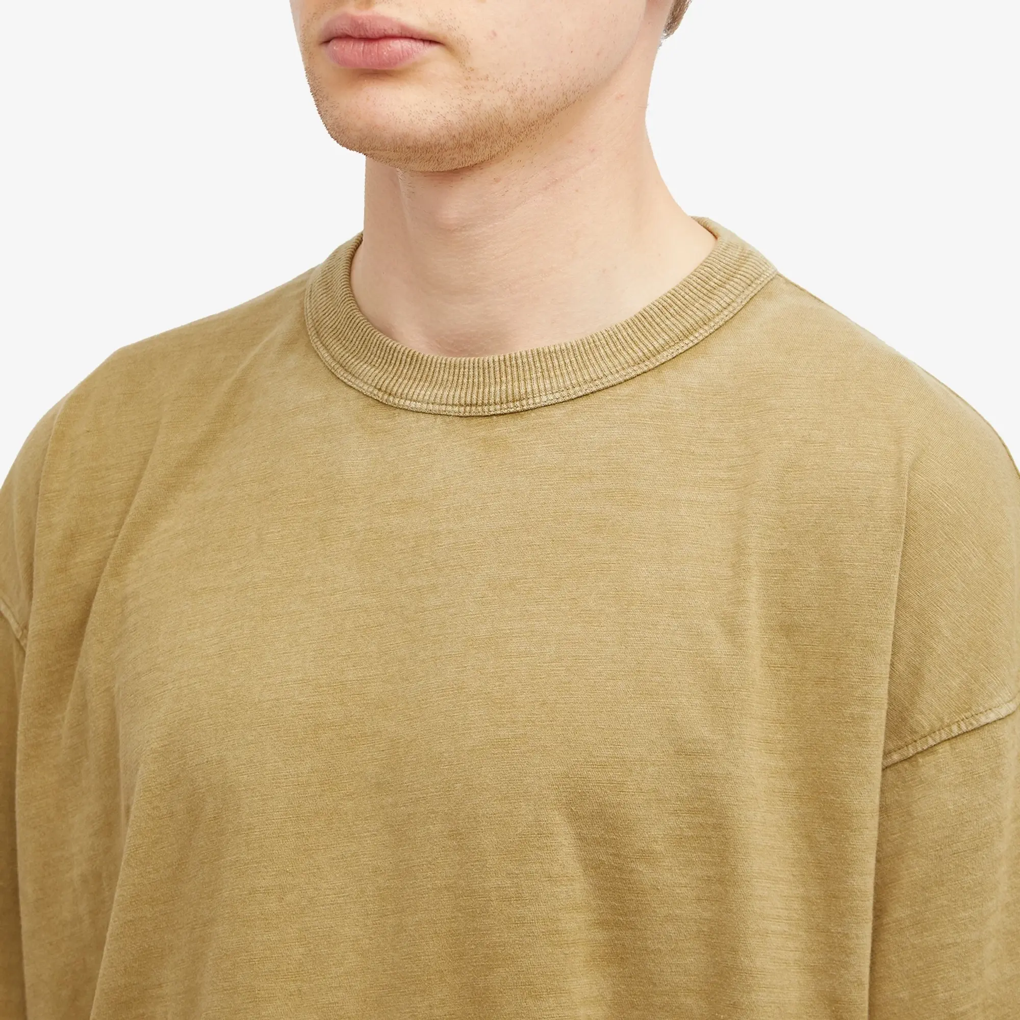 YMC Men's Triple T-Shirt Olive