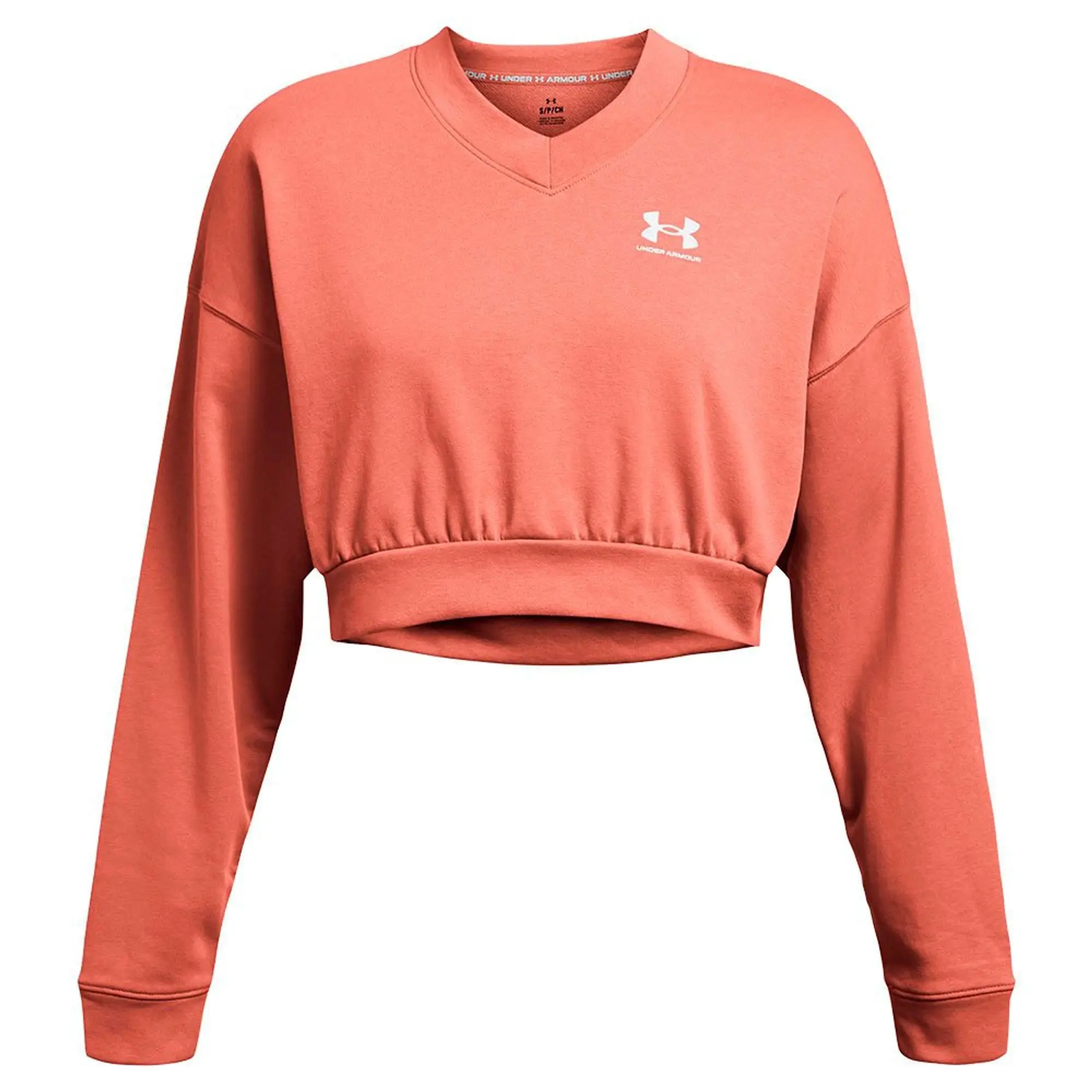 Under Armour Rival Terry Os Crop Crew Sweatshirt