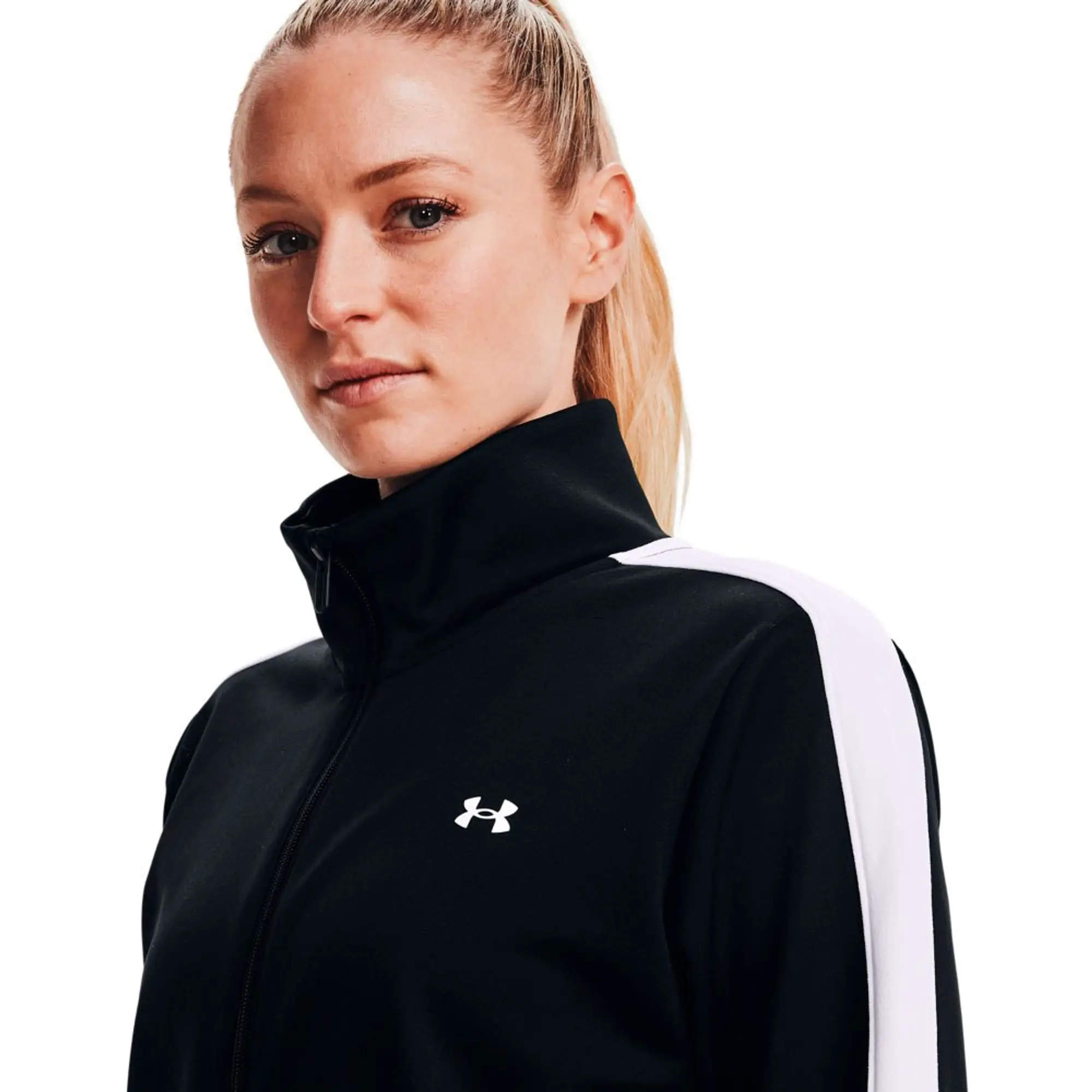 Under Armour Tricot Tracksuit Women - Black