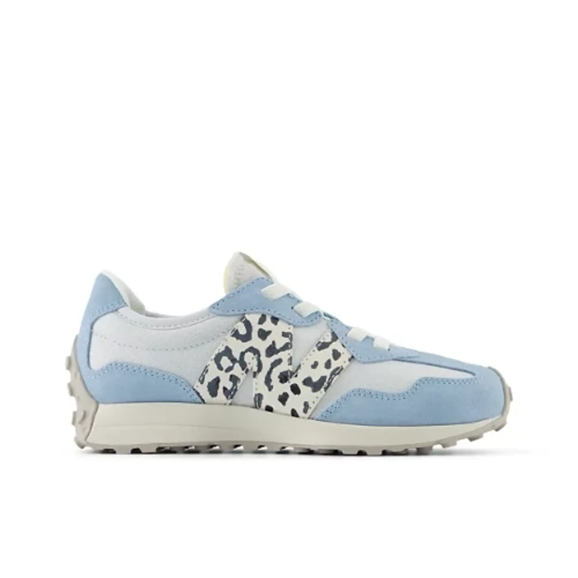 New Balance Kids' 327 in Blue/Grey Synthetic