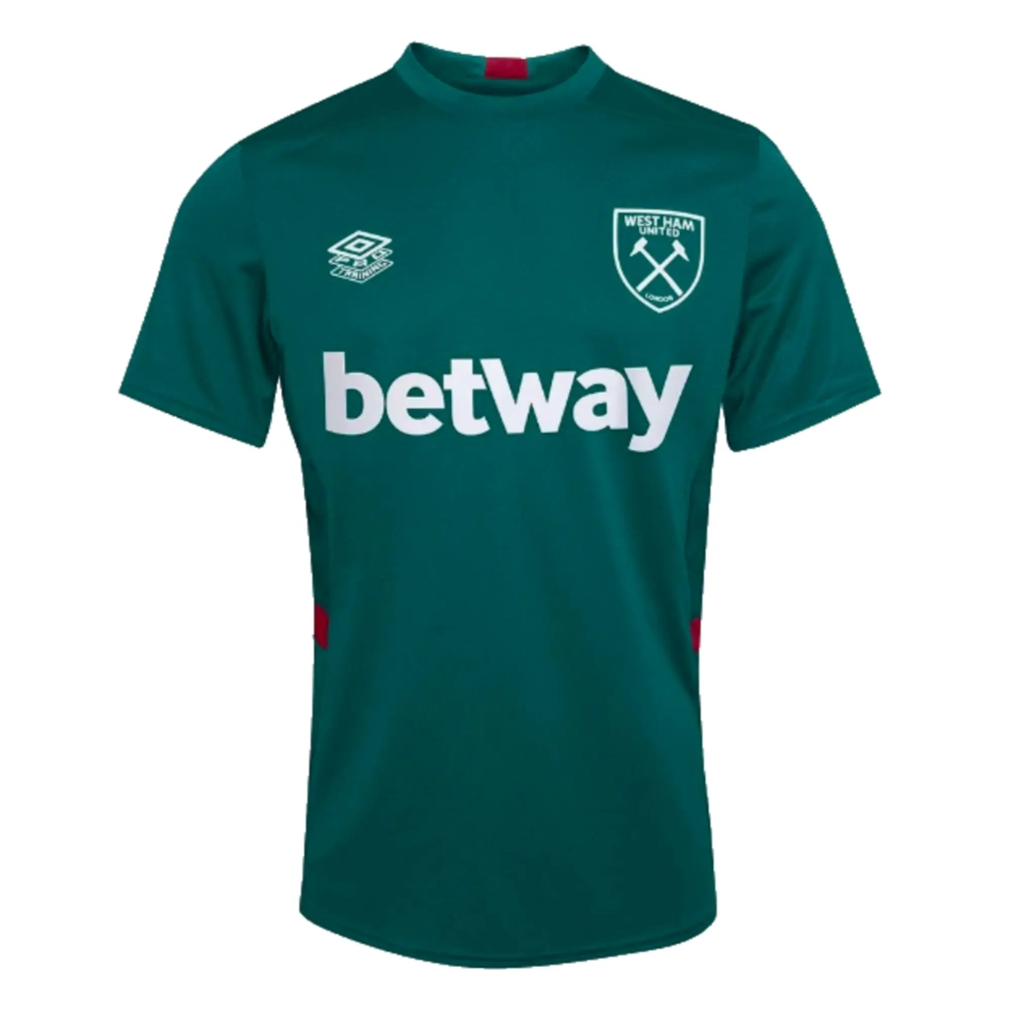 Umbro West Ham United Mens SS Away Shirt 2023/24