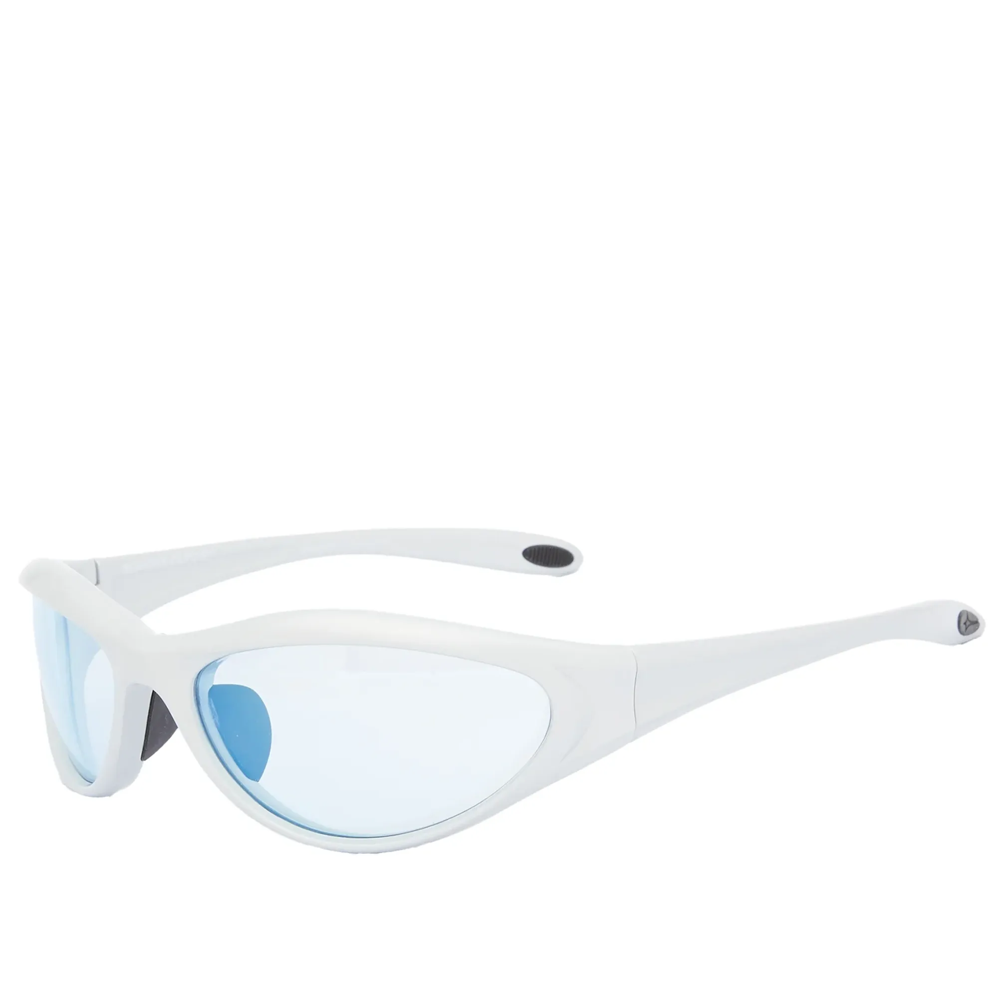 Bonnie Clyde Angel Sunglasses Silver/Blue | BCANGLSLVBL | FOOTY.COM
