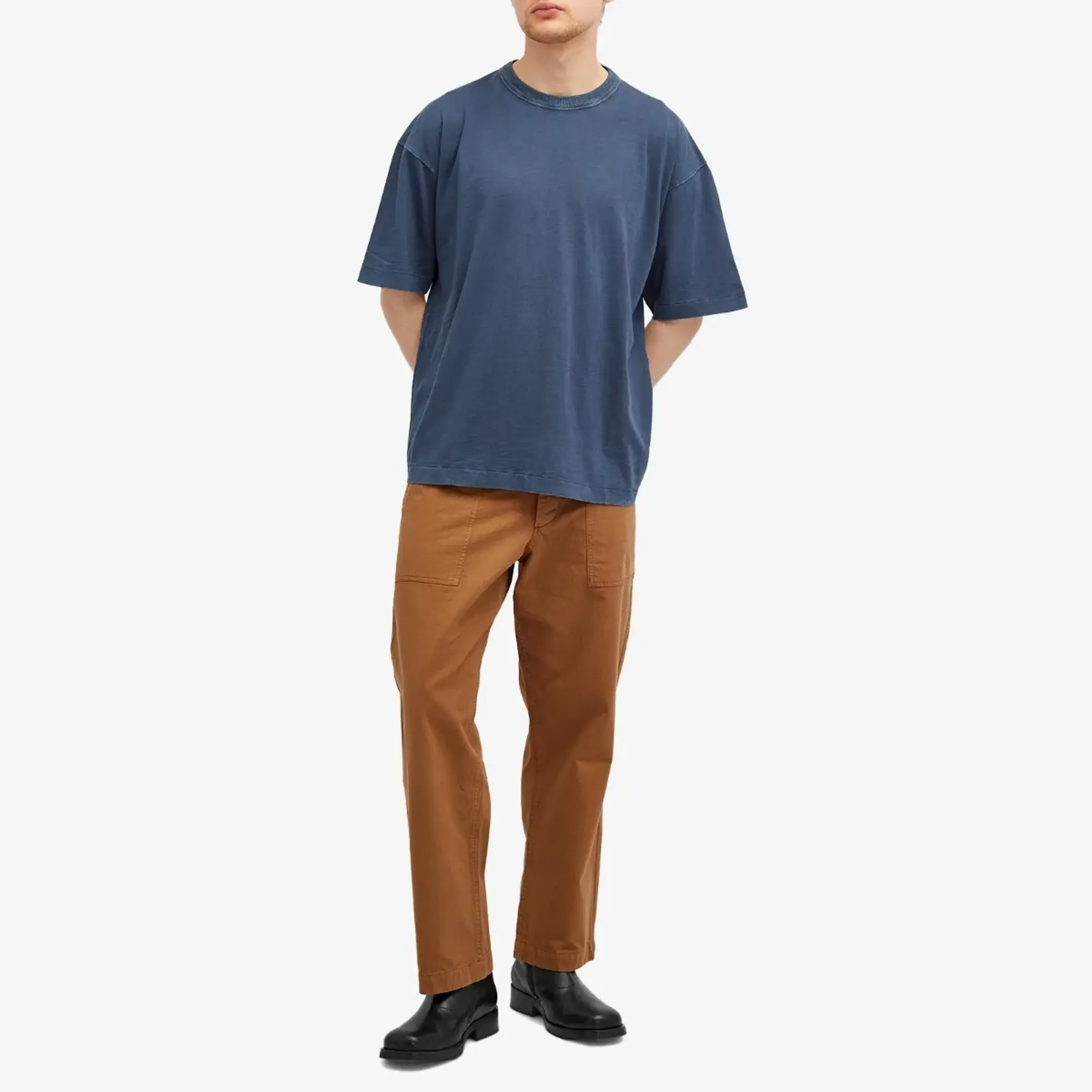 YMC Men's Triple T-Shirt Navy