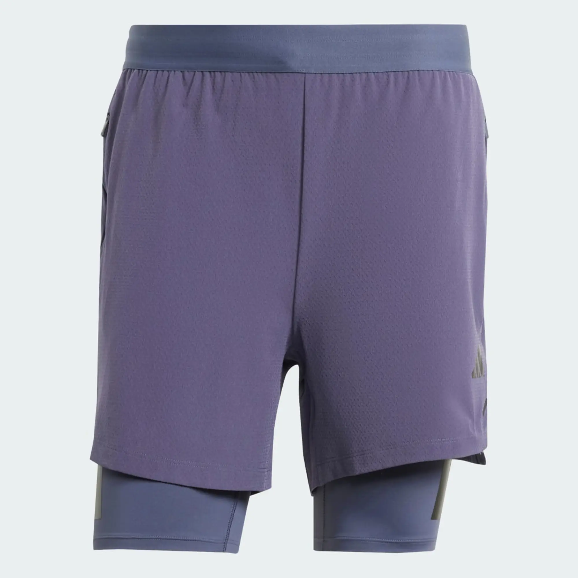 adidas Men Power Workout Two in One Shorts