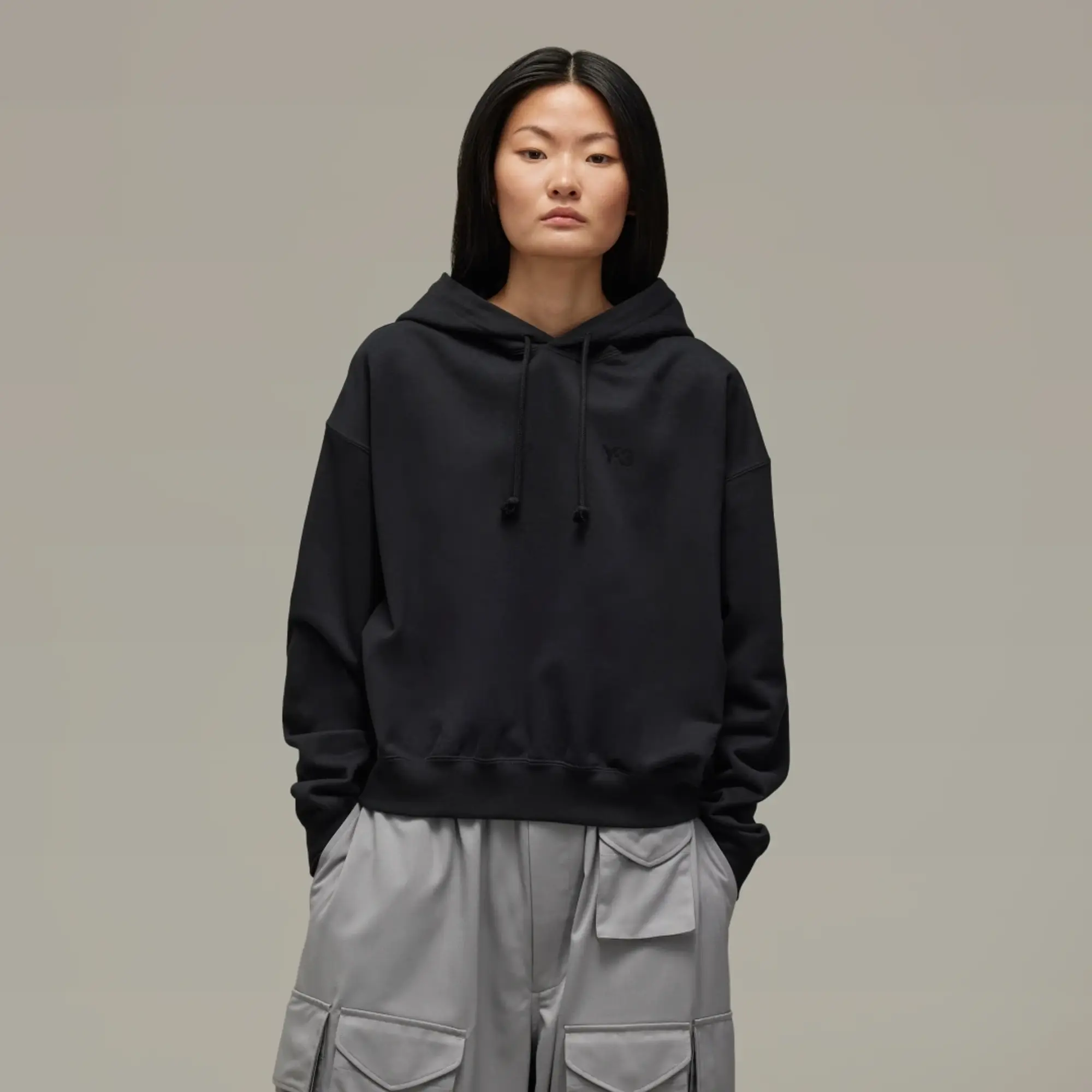 adidas Y-3 Brushed Terry Boxy Hoodie
