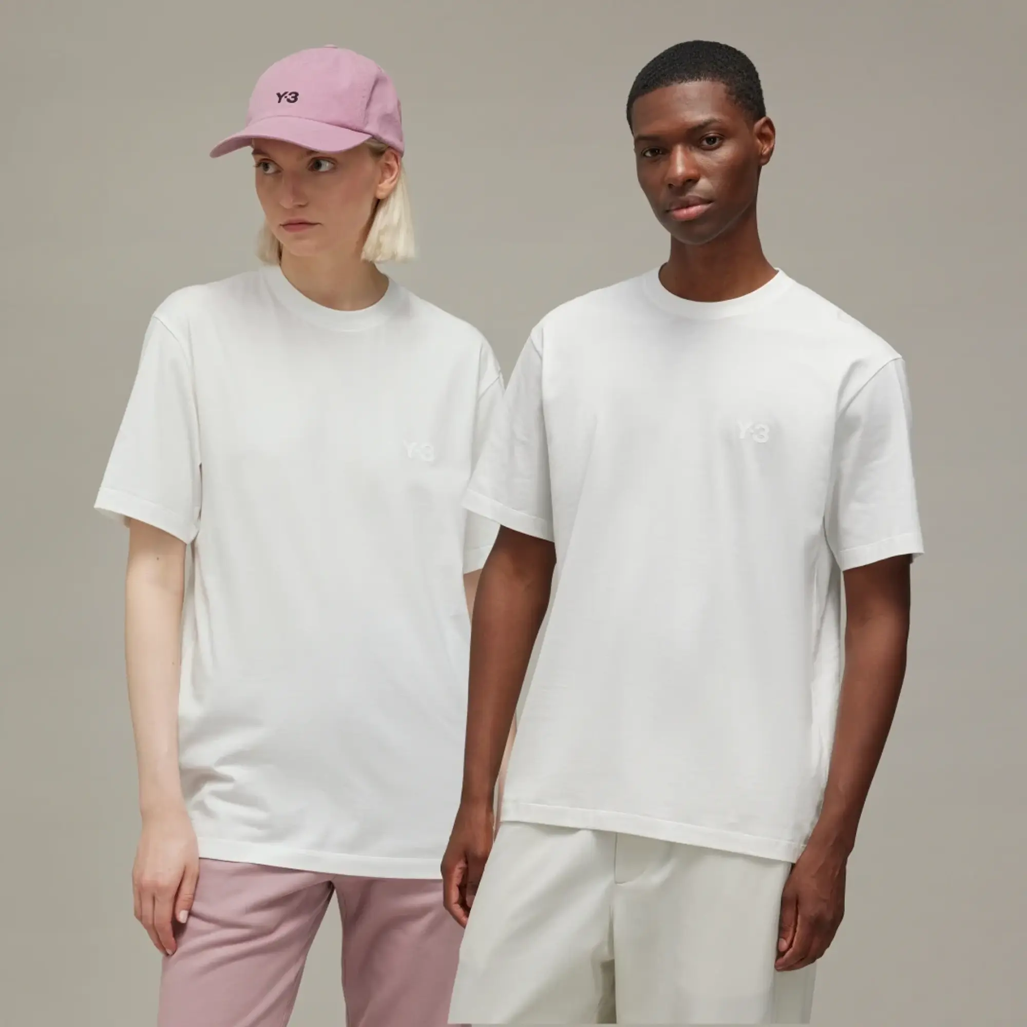 T-Shirt Y-3 M Regular Short Sleeve Tee Core White Xxl