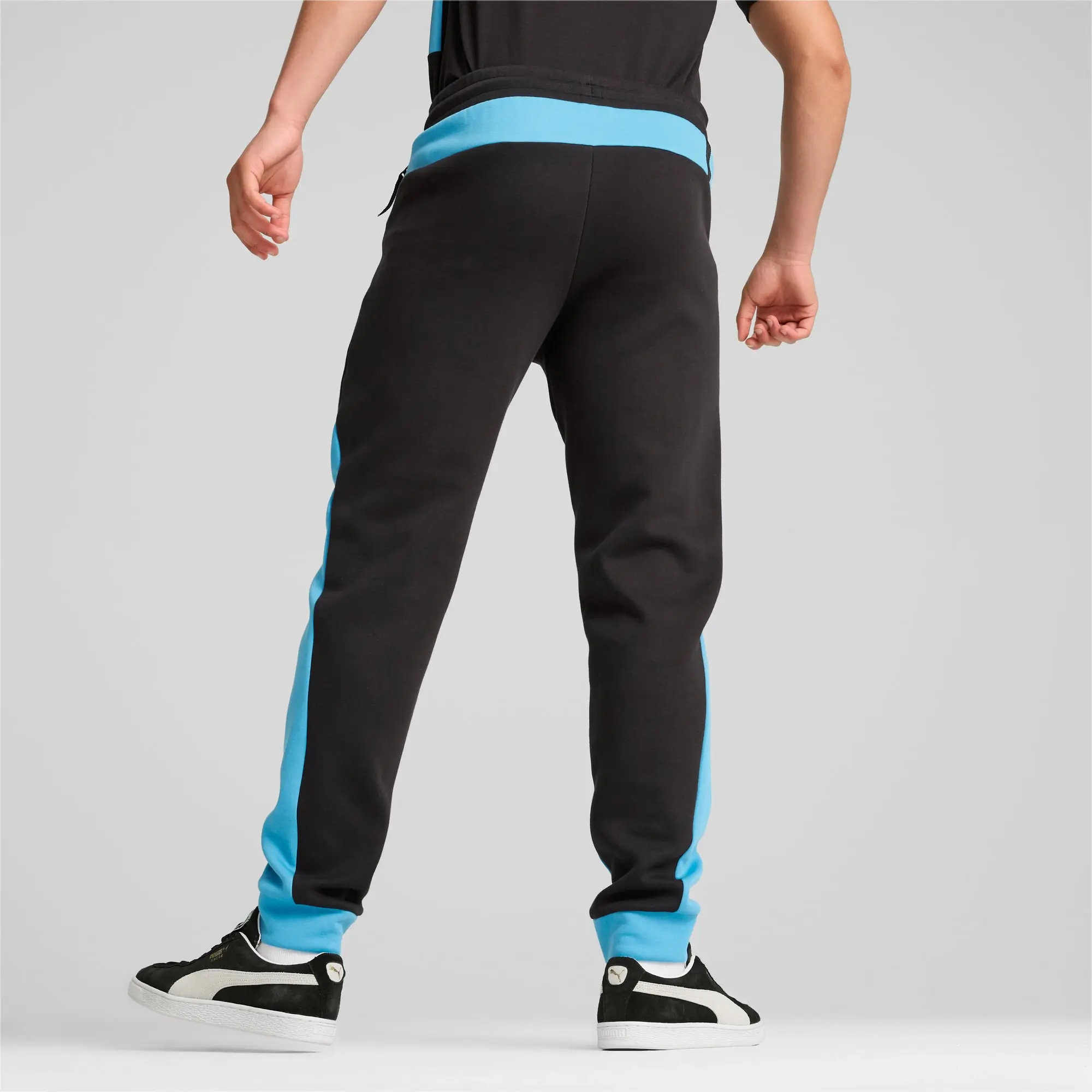 Manchester City PUMAtech Track Pant Men, Black/Magic Blue