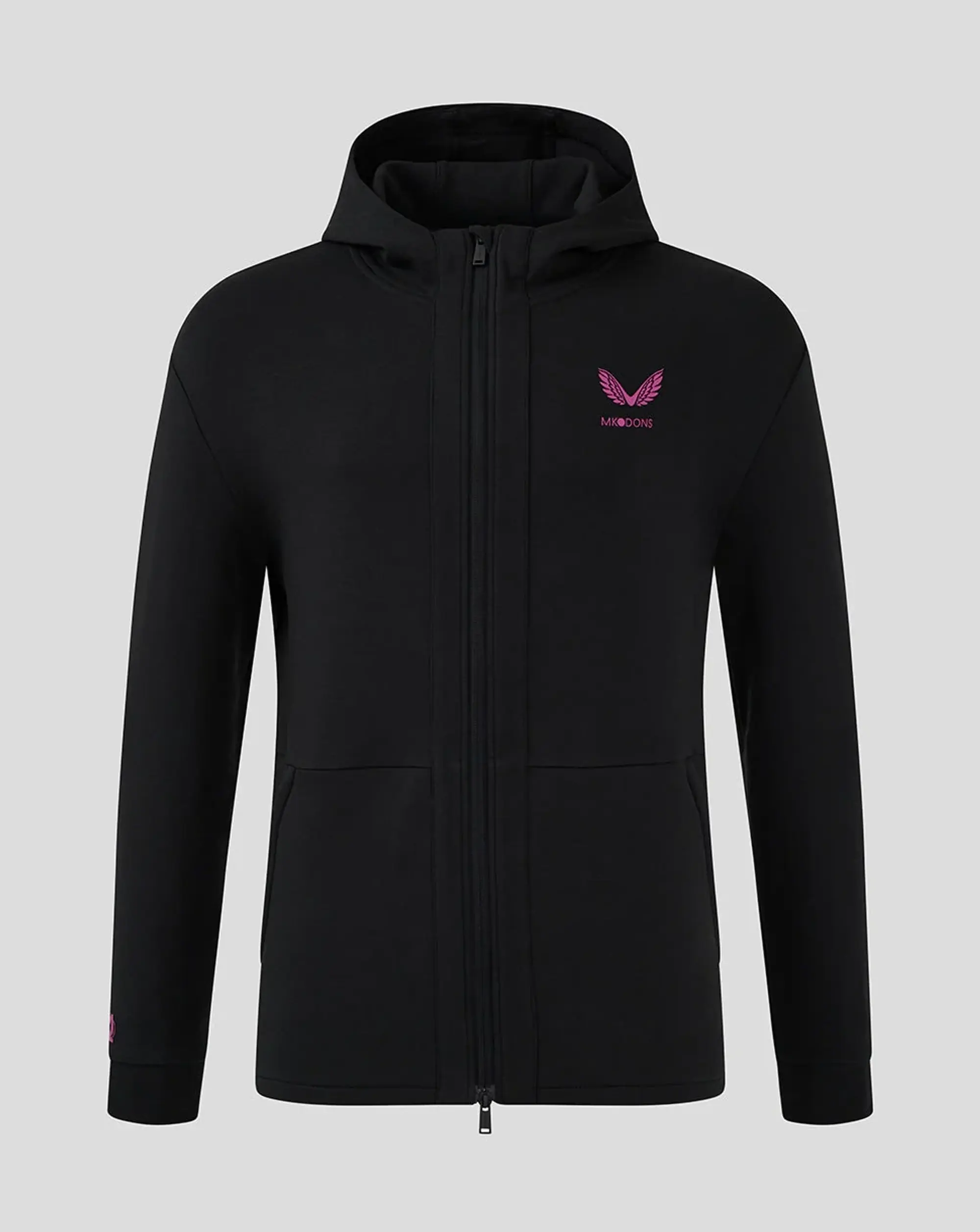 Castore Mk Dons Men's 24/25 Hooded Travel Jacket