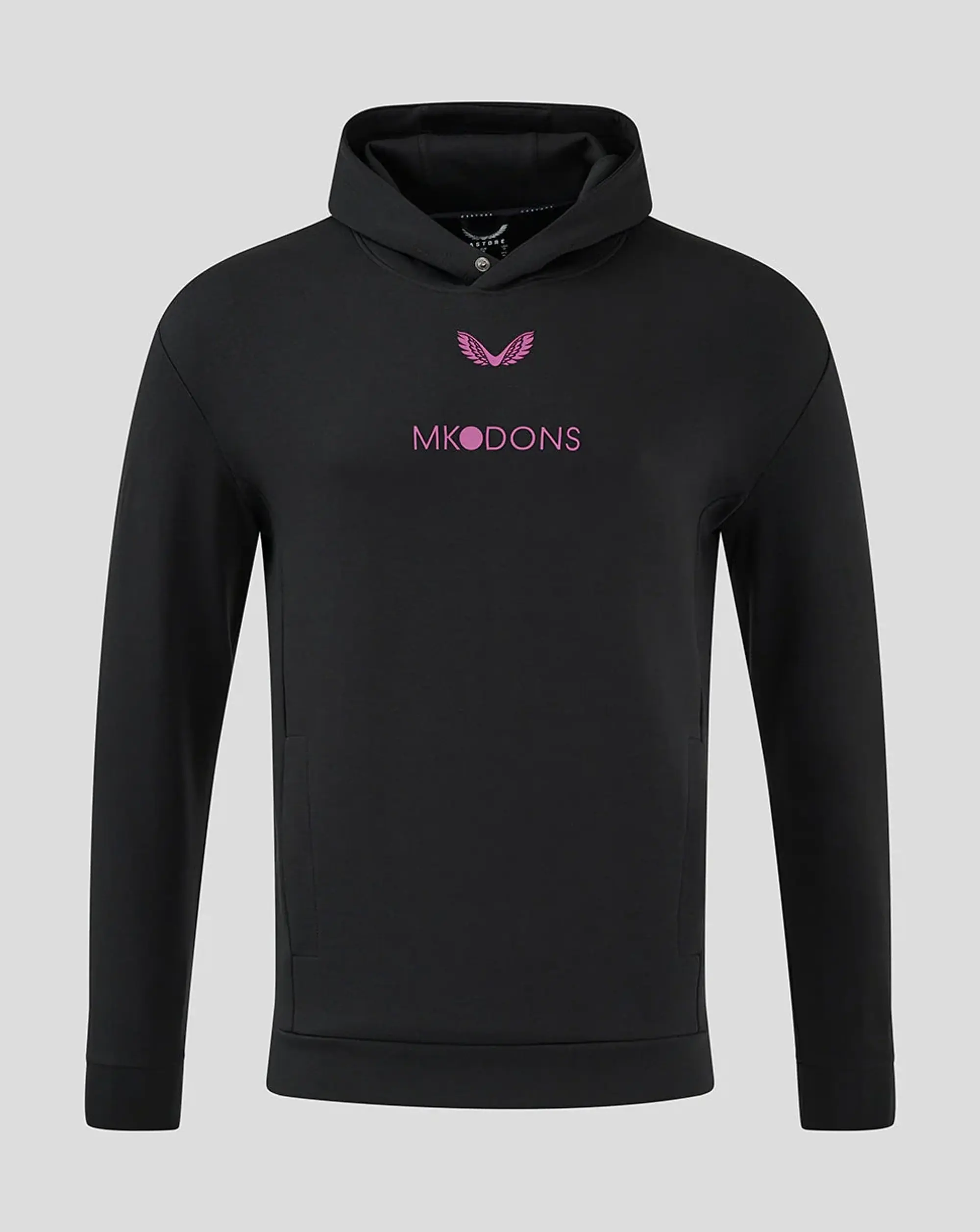 Castore Mk Dons Men's 24/25 Travel Logo Hoody