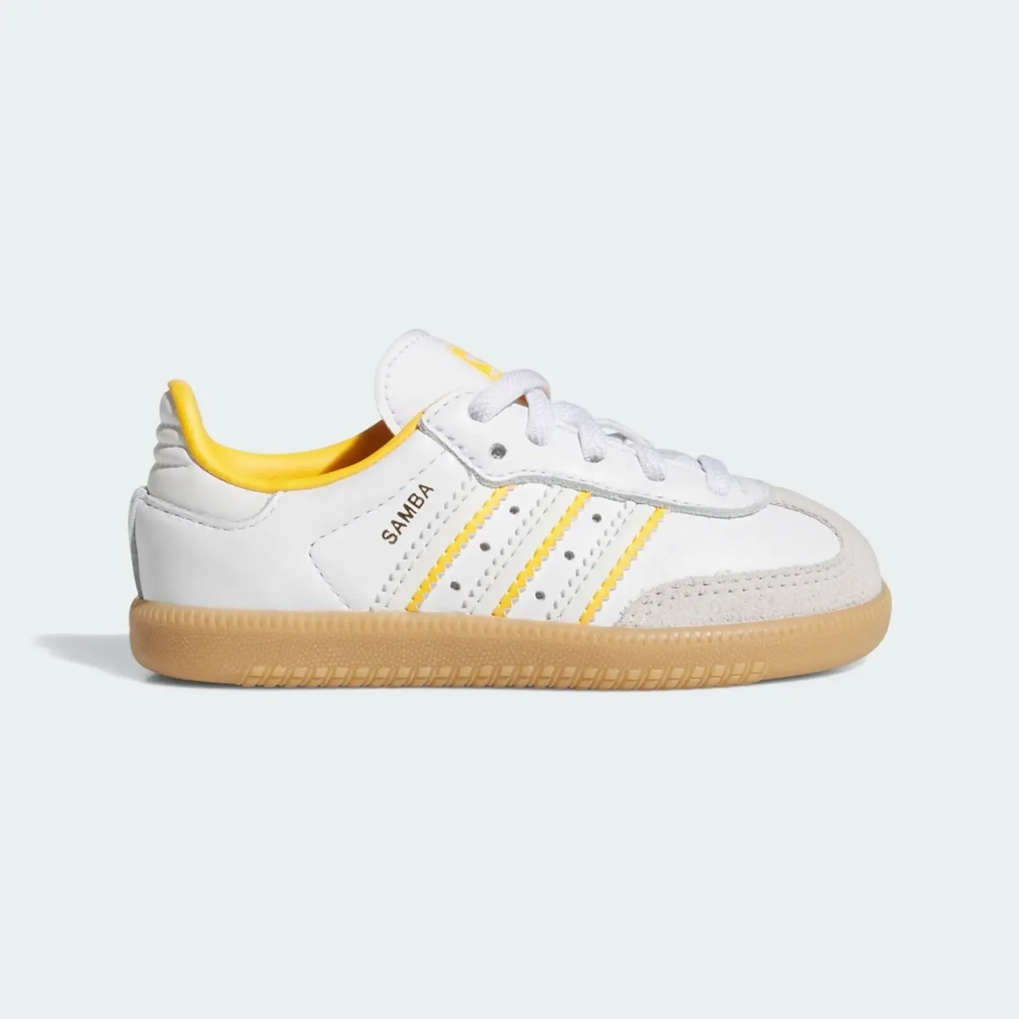 adidas Originals Nursery Samba OG Trainer - White - Size 5 - White