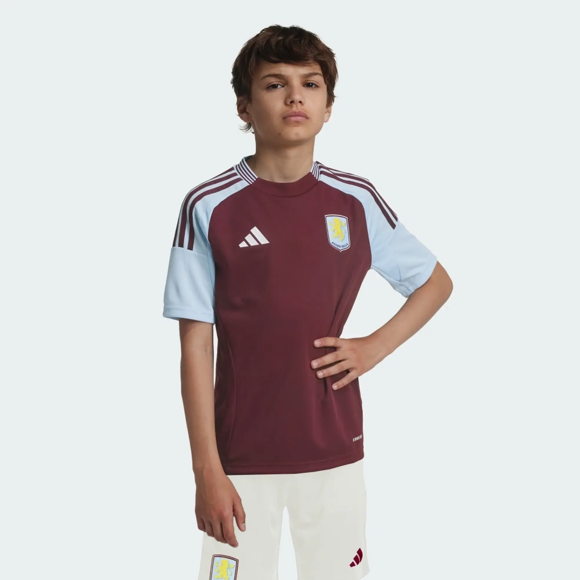 adidas Aston Villa Kids SS Home Shirt 2024/25