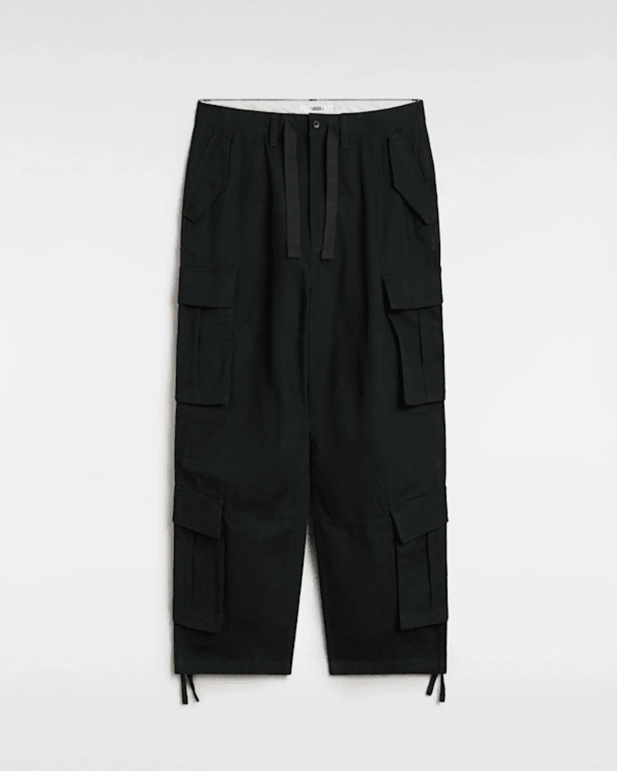 Vans - Premium Baggy Cargo Trousers, Man, Black