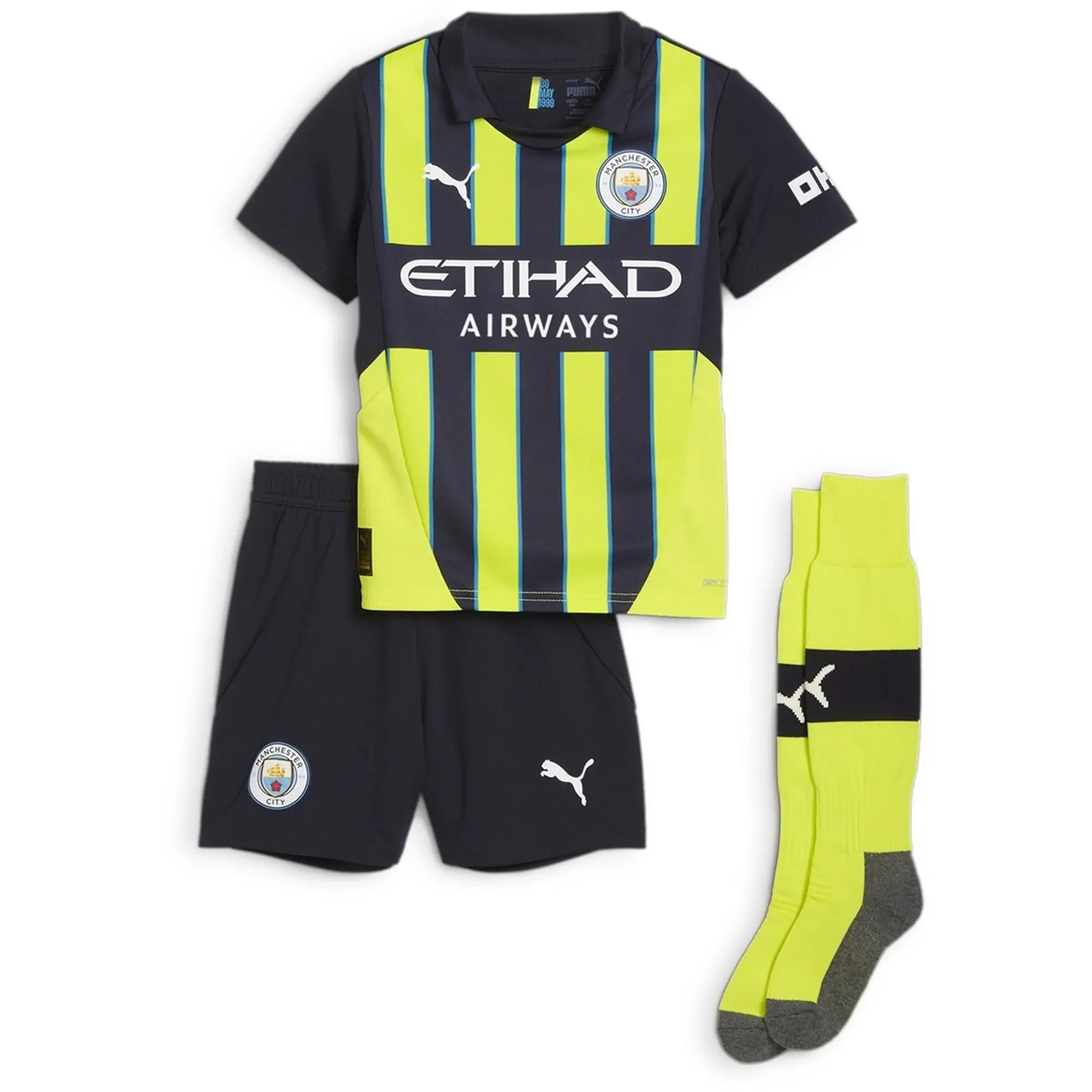 Manchester City PUMA Away Minikit 2024-25