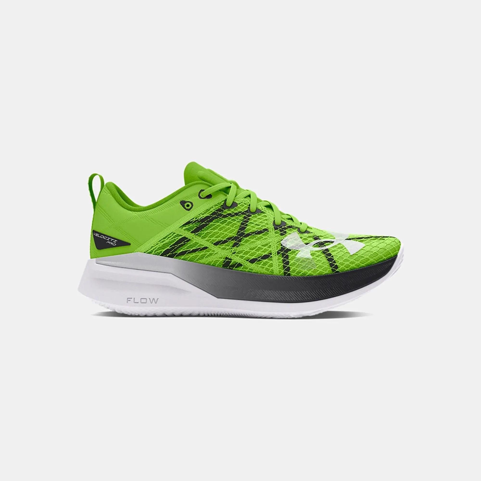 Unisex  Under Armour  Velociti Pro Running Shoes Morph Green / Anthracite / White 10.5