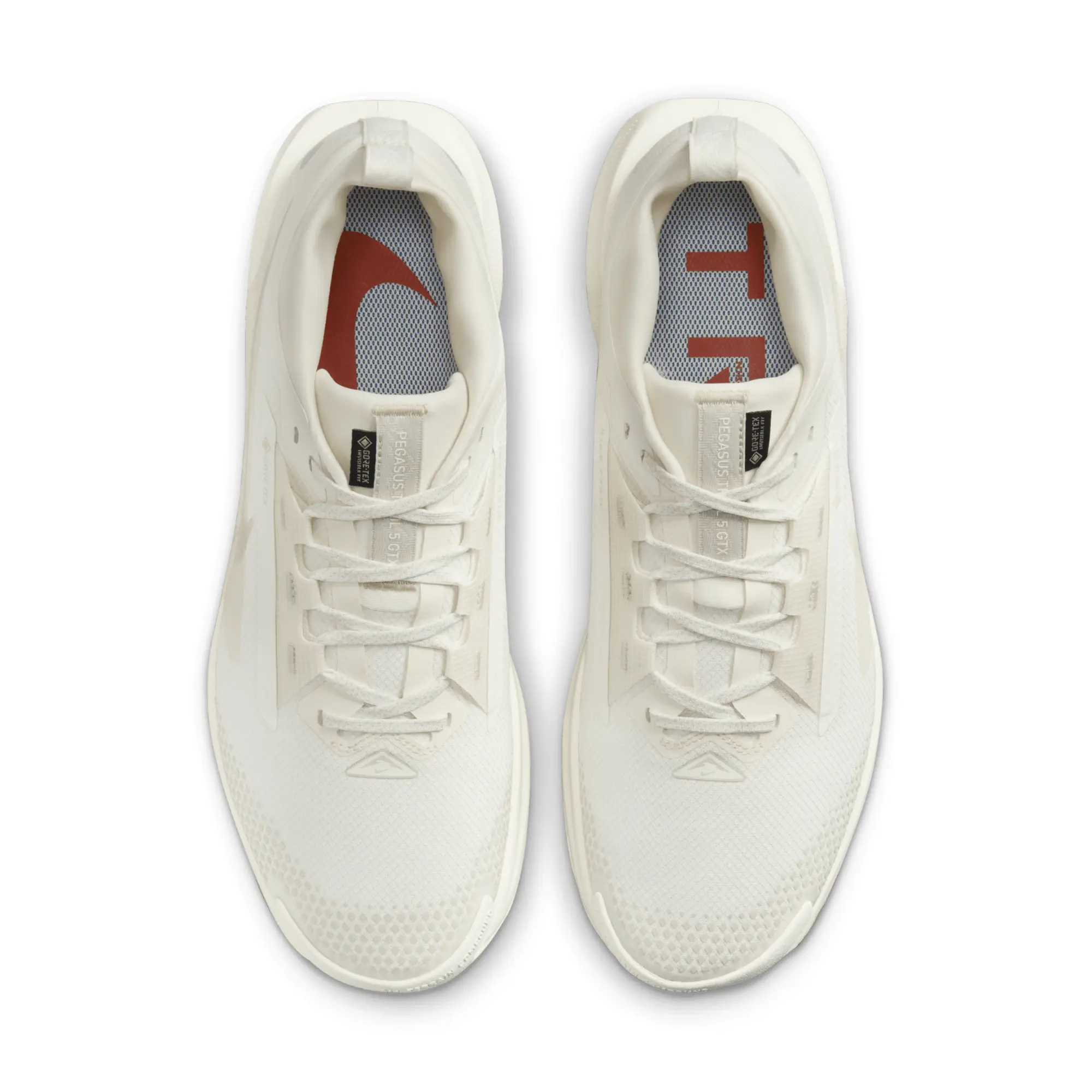 Nike Pegasus Trail 5 GORE-TEX Men's Waterproof Trail-Running Shoes - White - Recycled Content Minimum