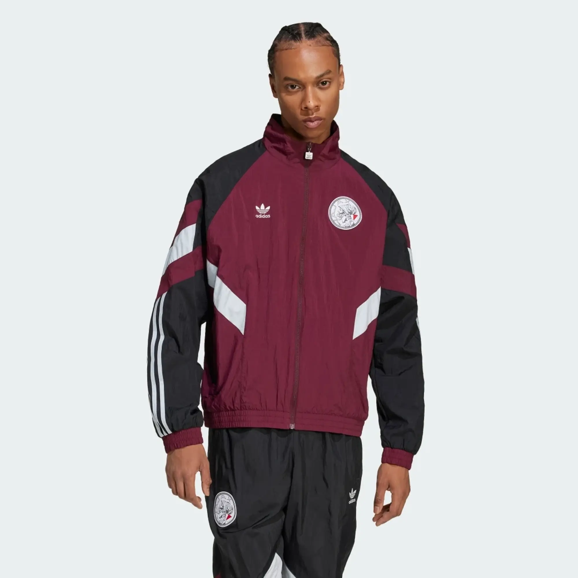 adidas Ajax Amsterdam Originals Tracksuit Top Adults