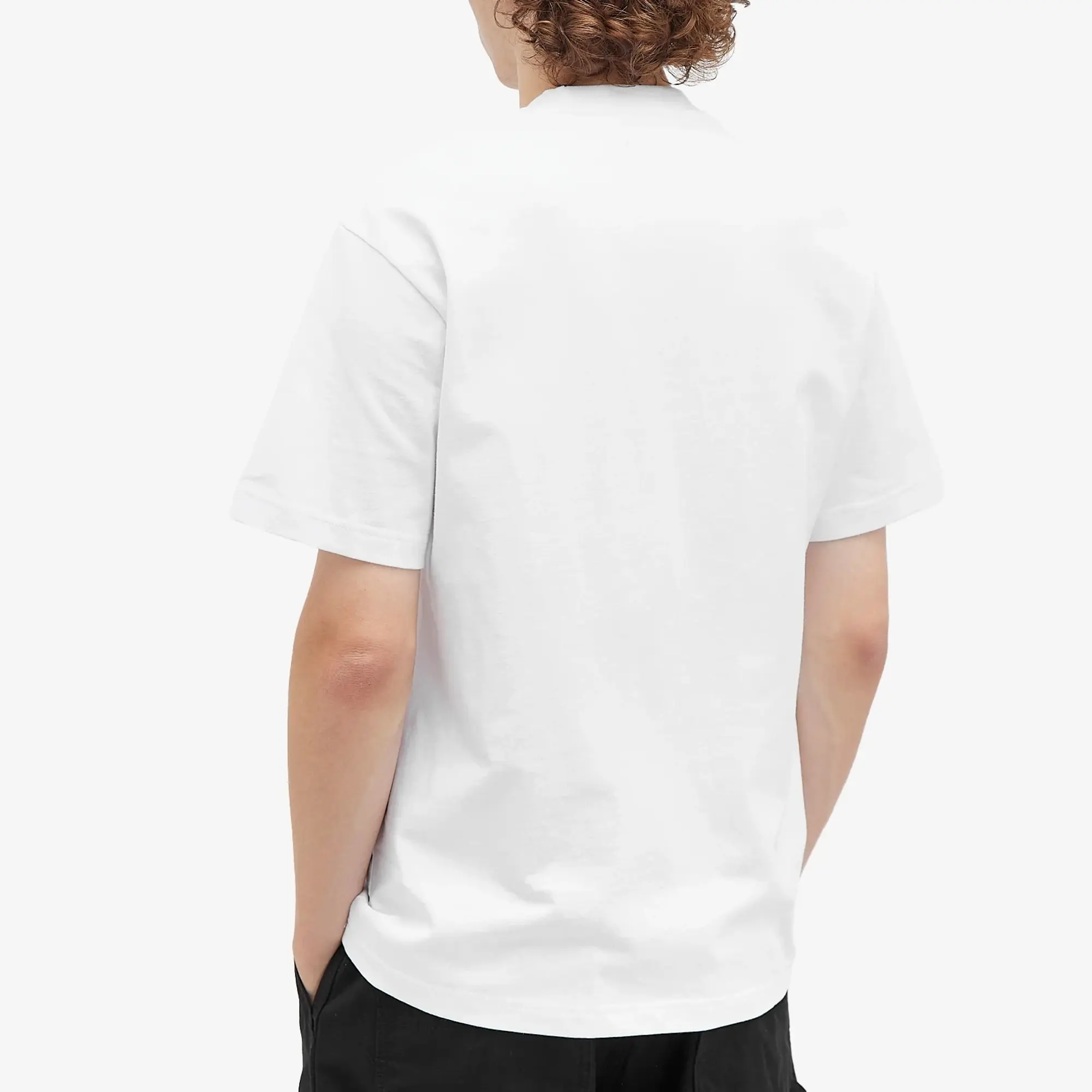 Lo-Fi Men's Paint Logo T-Shirt White