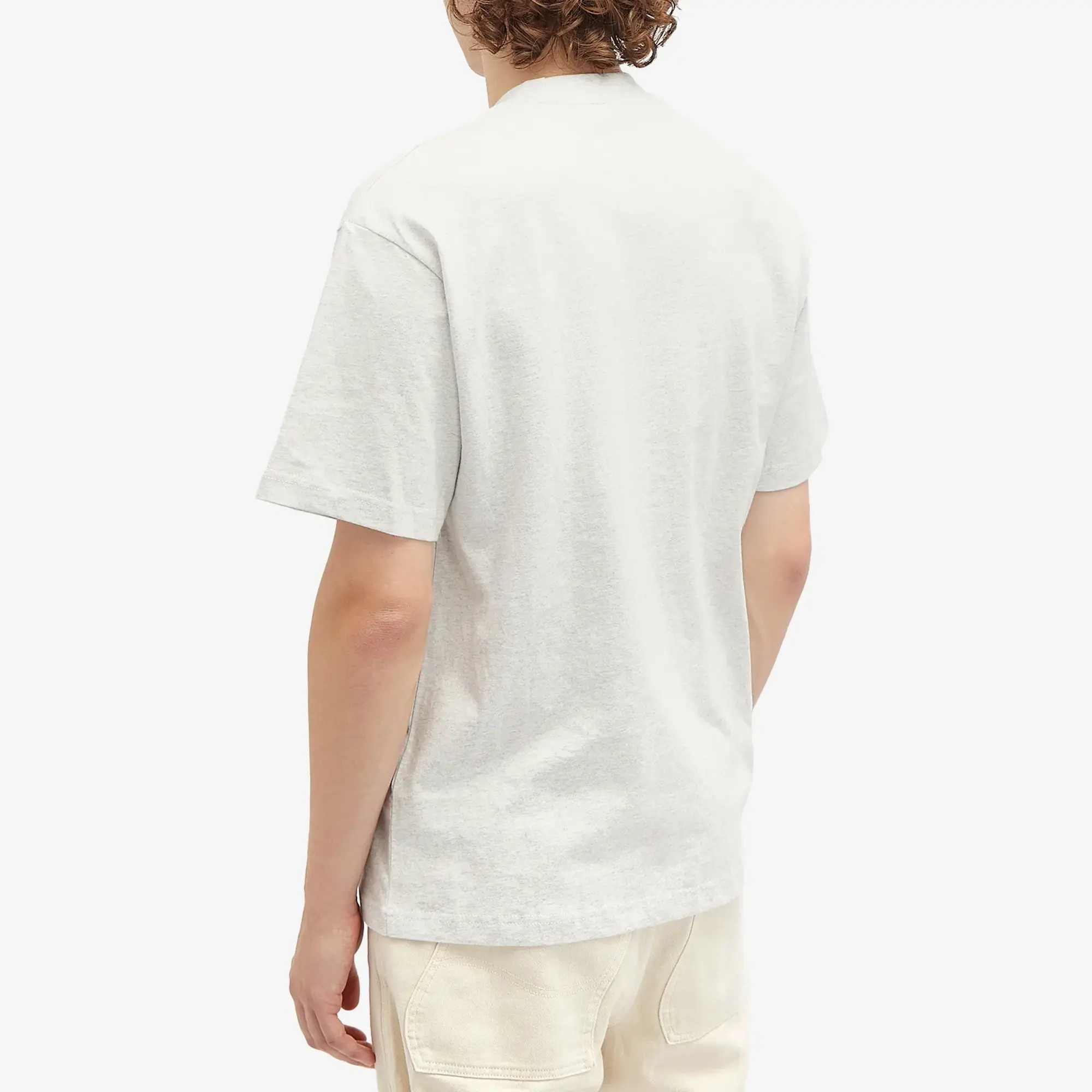 Lo-Fi Men's Paint Logo T-Shirt Ash