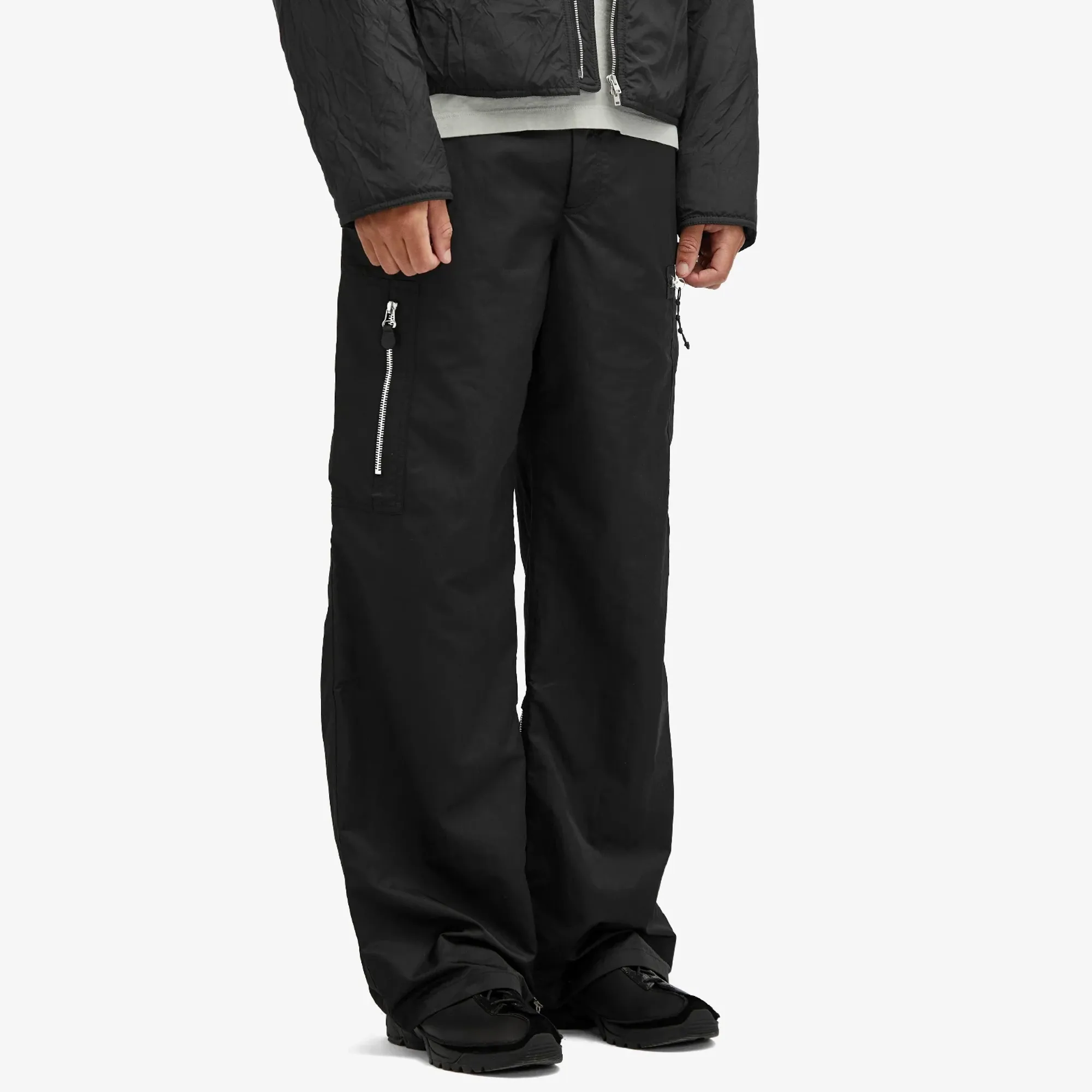 Our Legacy Men's Tactical Sateen Cargo Pants Black High Gloss