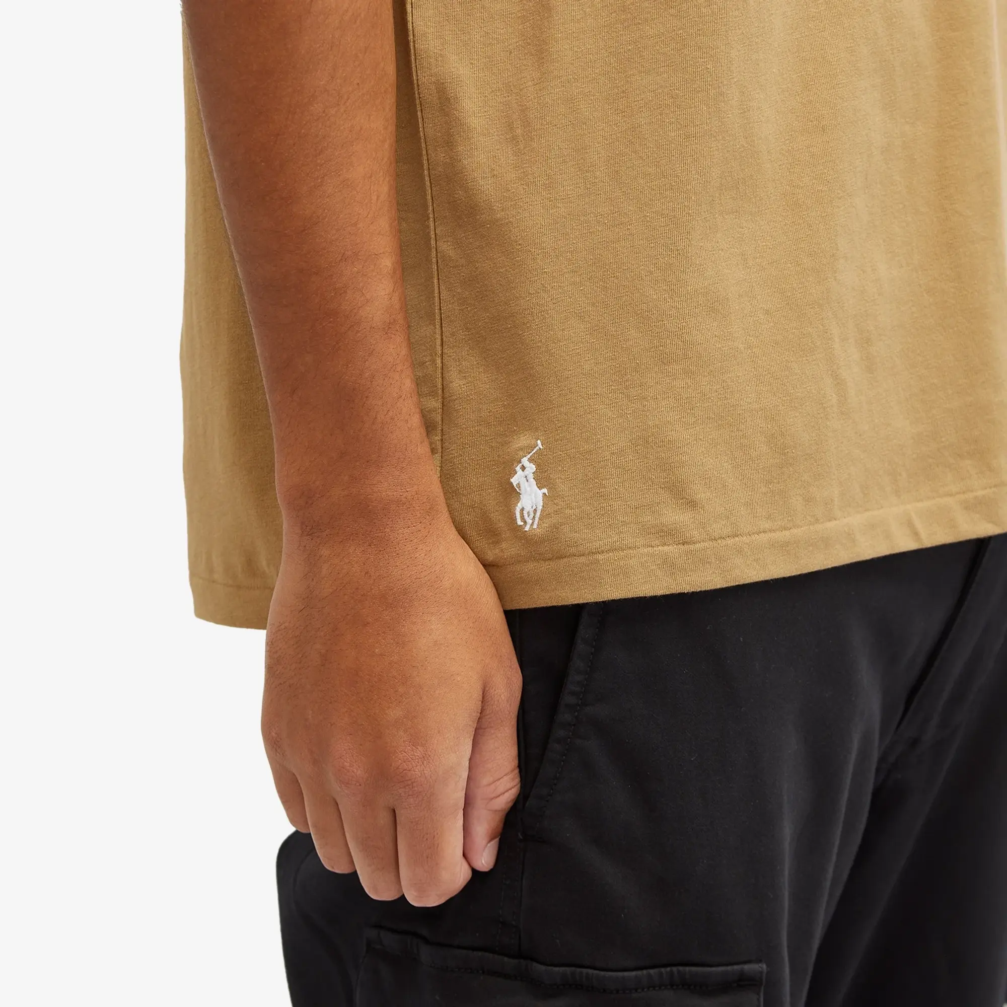 Polo Ralph Lauren Men's Script Logo T-Shirt New Bronze