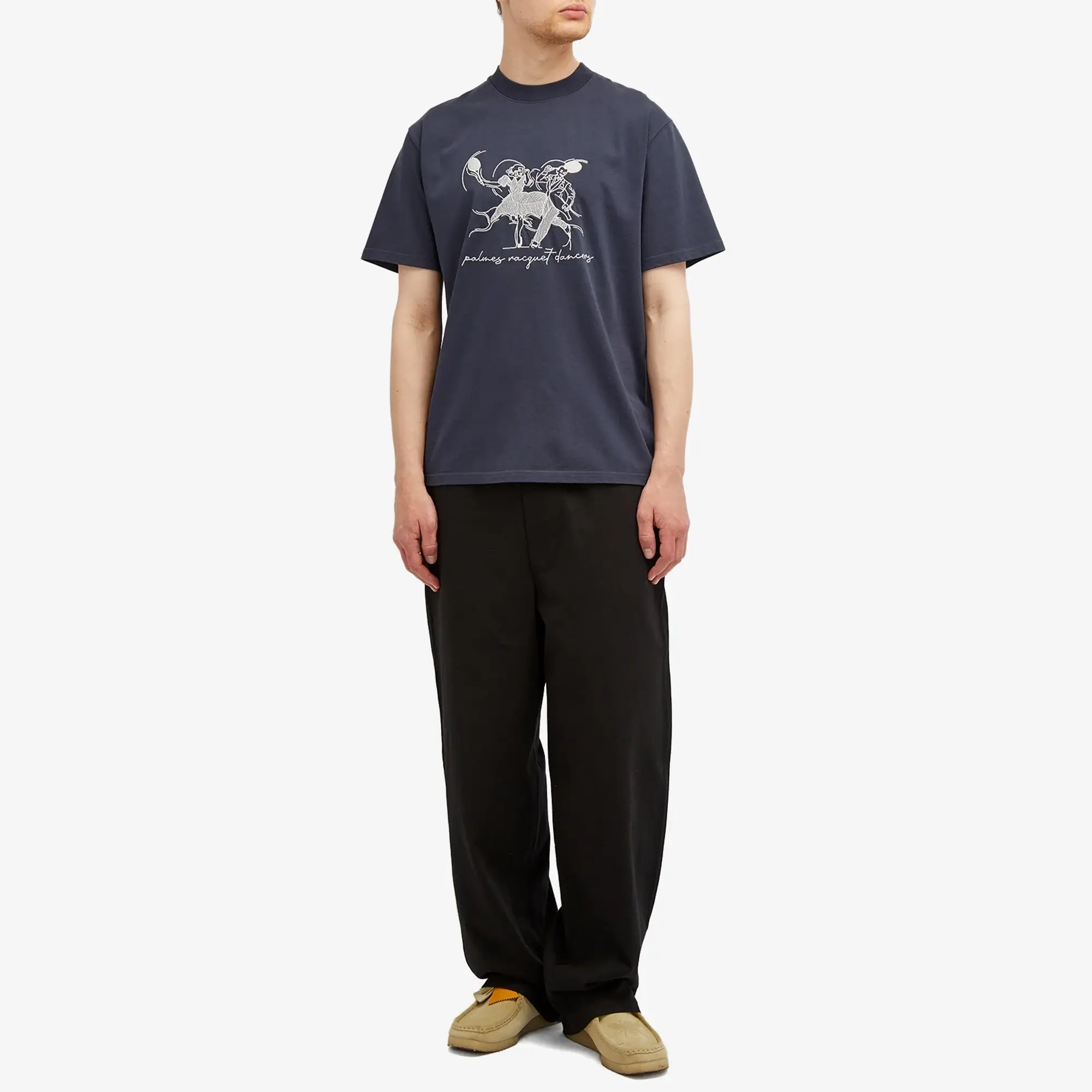 Palmes Men's Dancers T-Shirt Navy