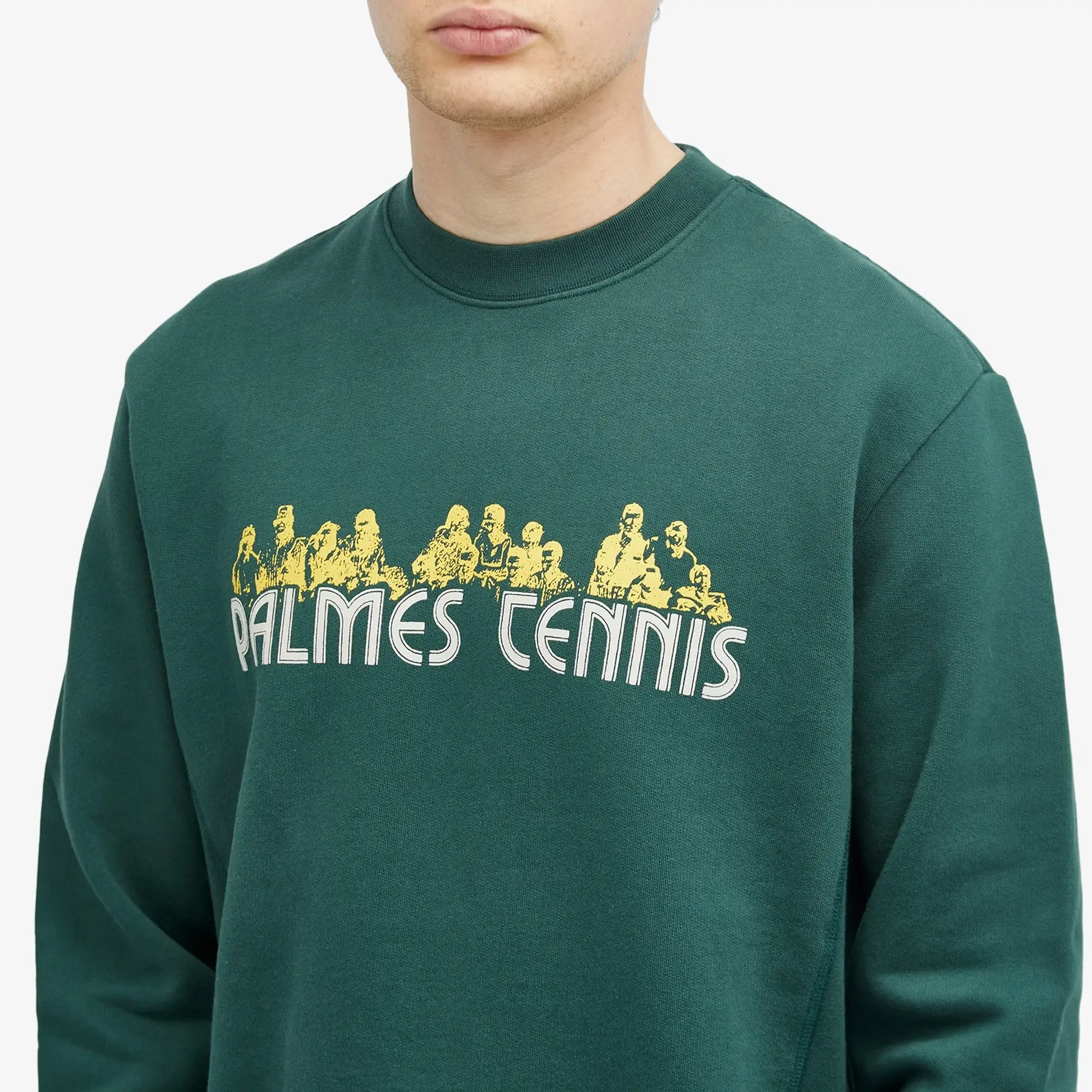 Palmes Men's Entou Sweatshirt Dark Green
