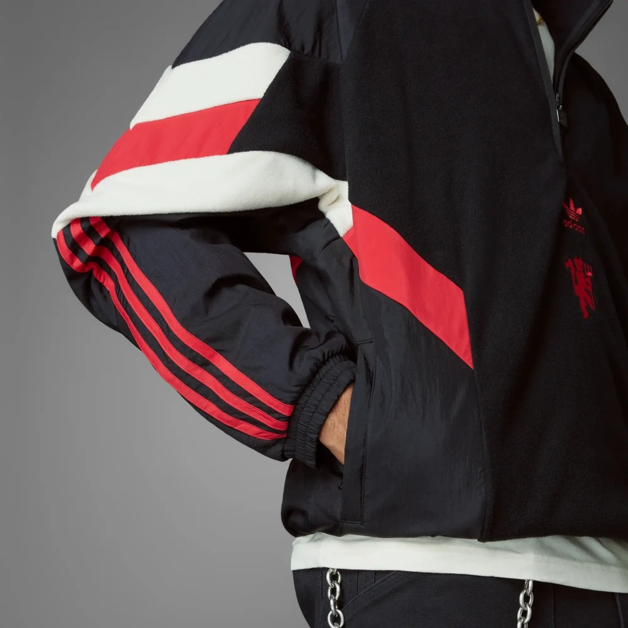 adidas Manchester United Originals Polar Fleece Sweatshirt