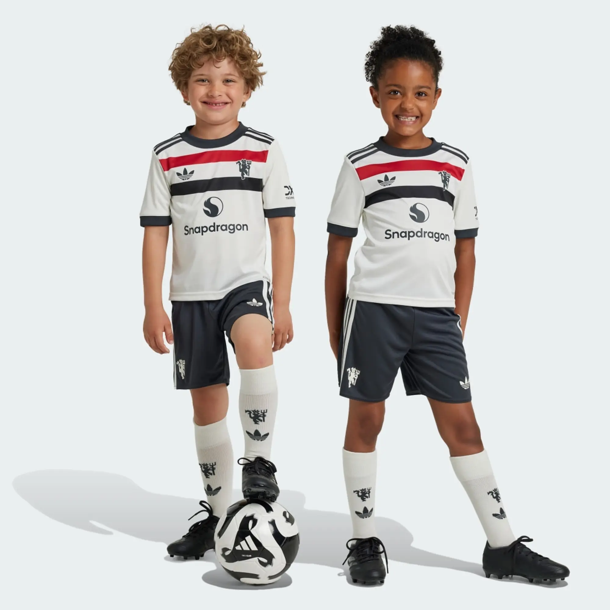 adidas Manchester United Kids SS Third Mini Kit 2024/25