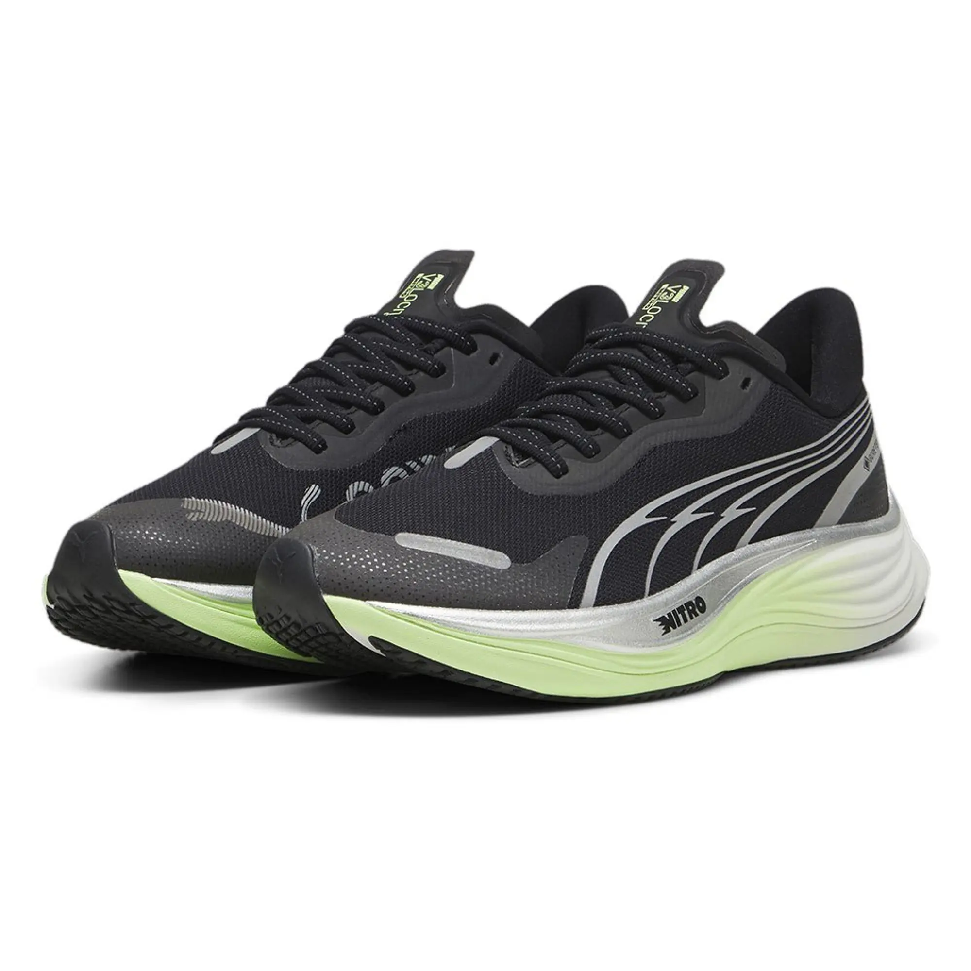 Velocity Nitro 3 Gtx Wns Puma Black-Puma Silver-Fizzy Apple - ['Black']