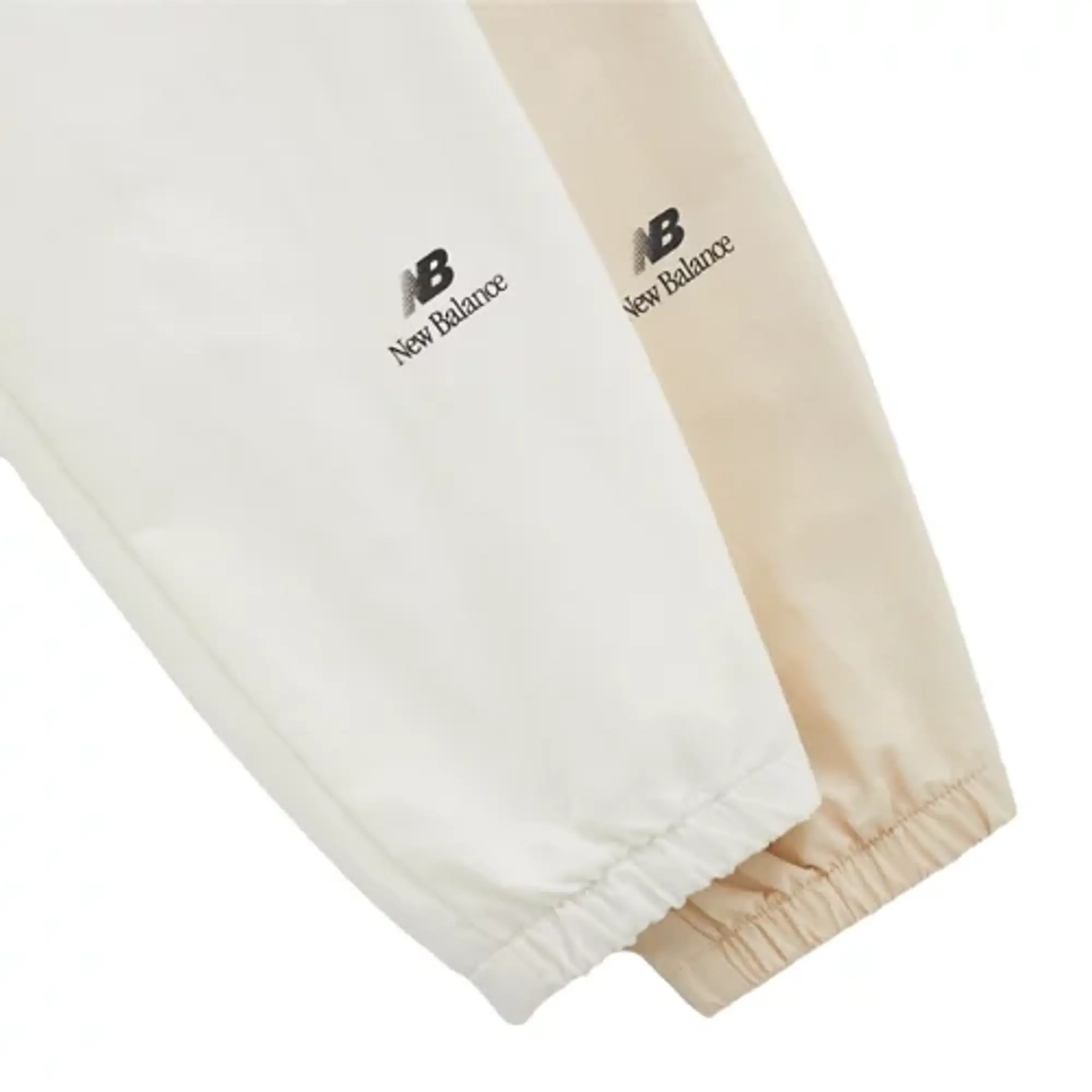 New Balance Men's MADE in USA Woven Track Pant in White Nylon