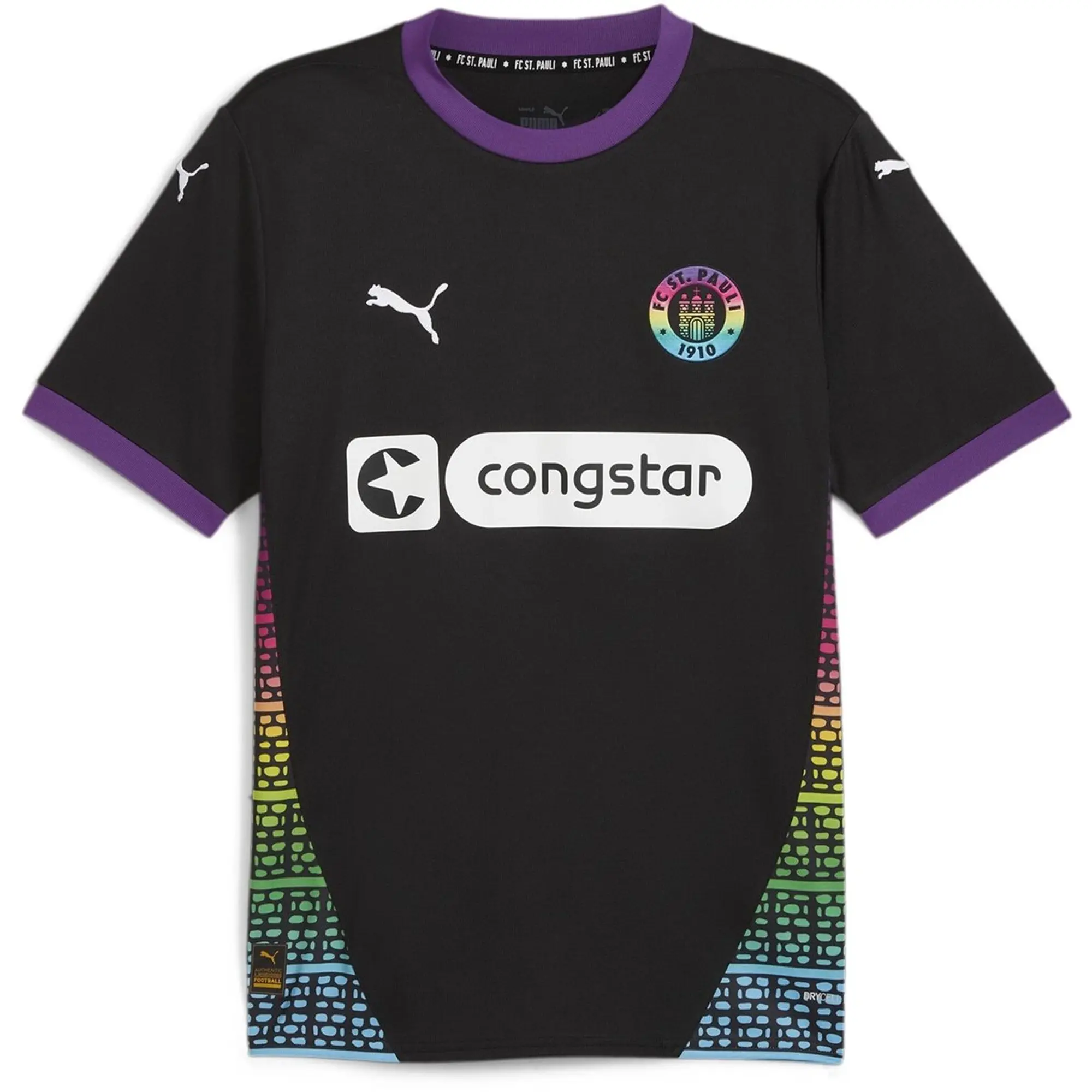 Puma St. Pauli Mens SS Third Shirt 2024/25