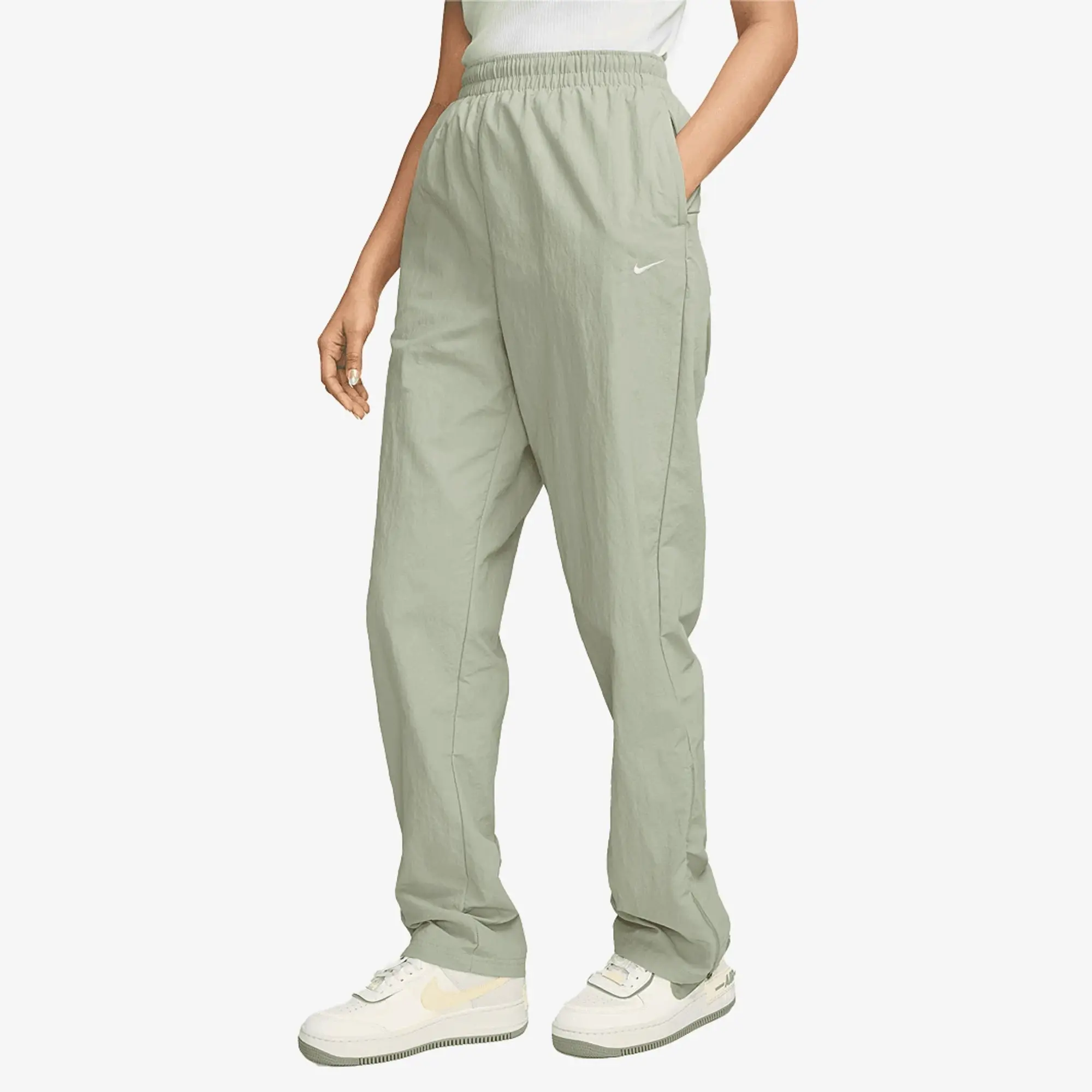 Nike Sportswear Womens Essential Open Hem Zip Pants