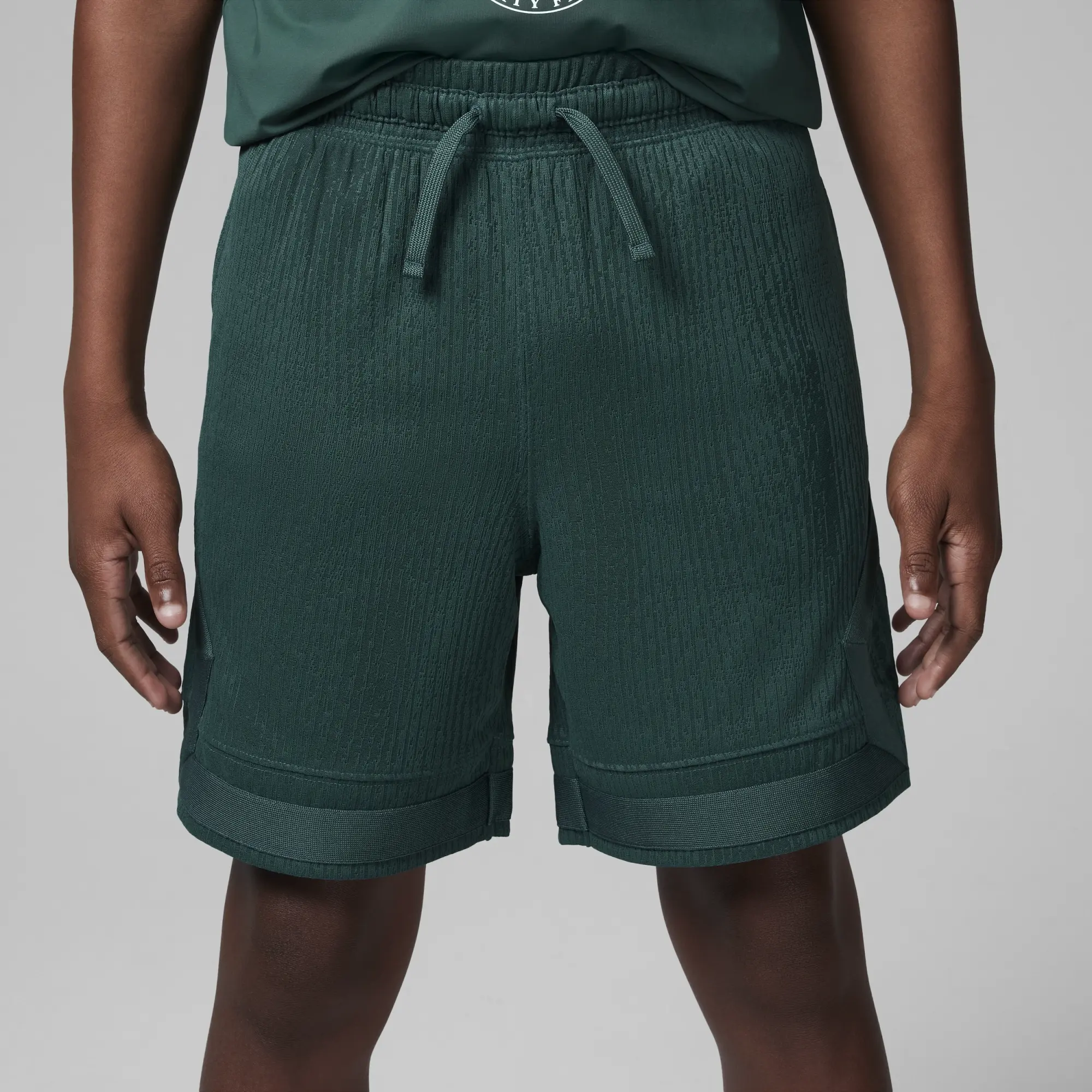 Nike Jordan Jordan MJ Advanced Sport Older Kids' Dri-FIT Statement Diamond Shorts - Green - Polyester