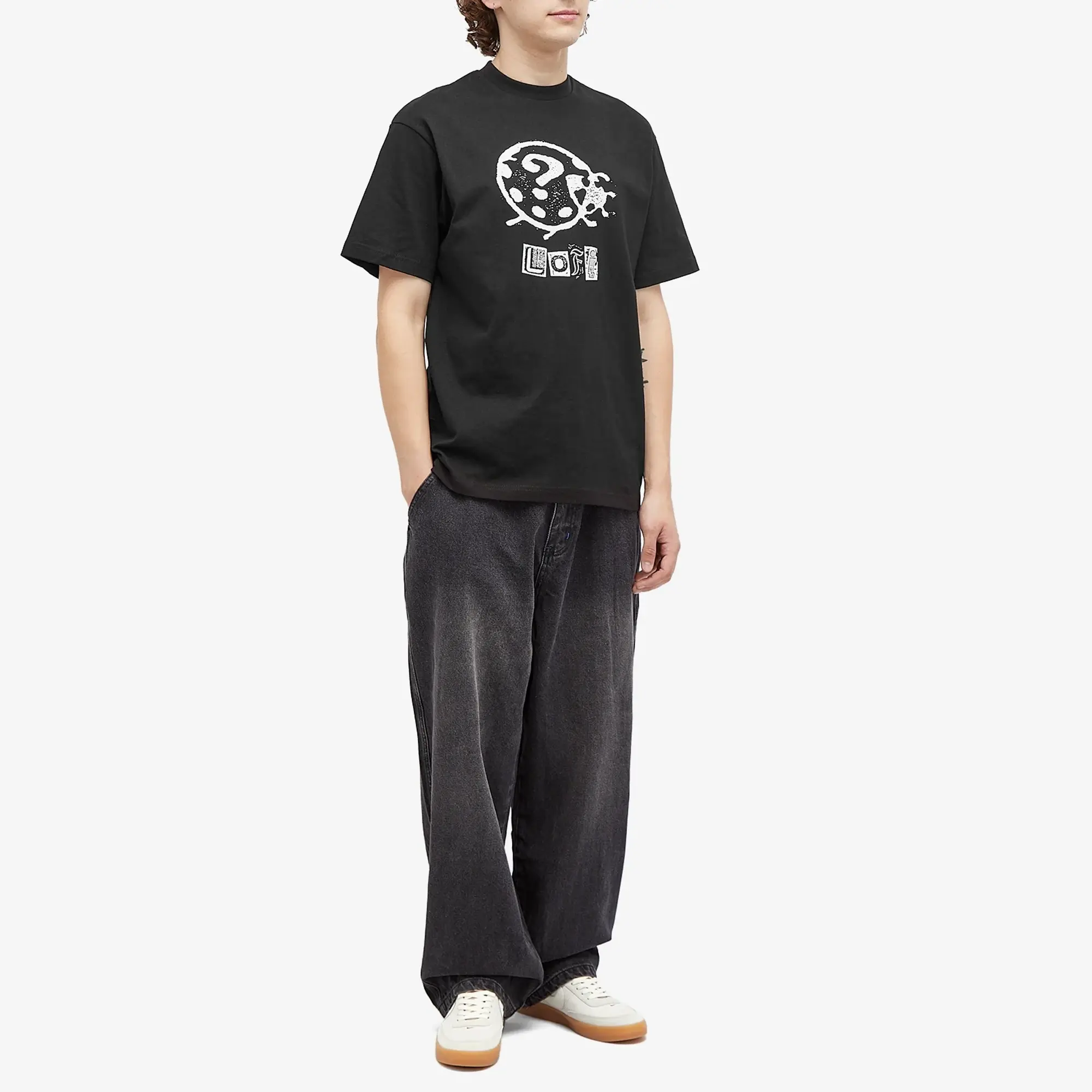 Lo-Fi Men's Mystery Bug T-Shirt Black