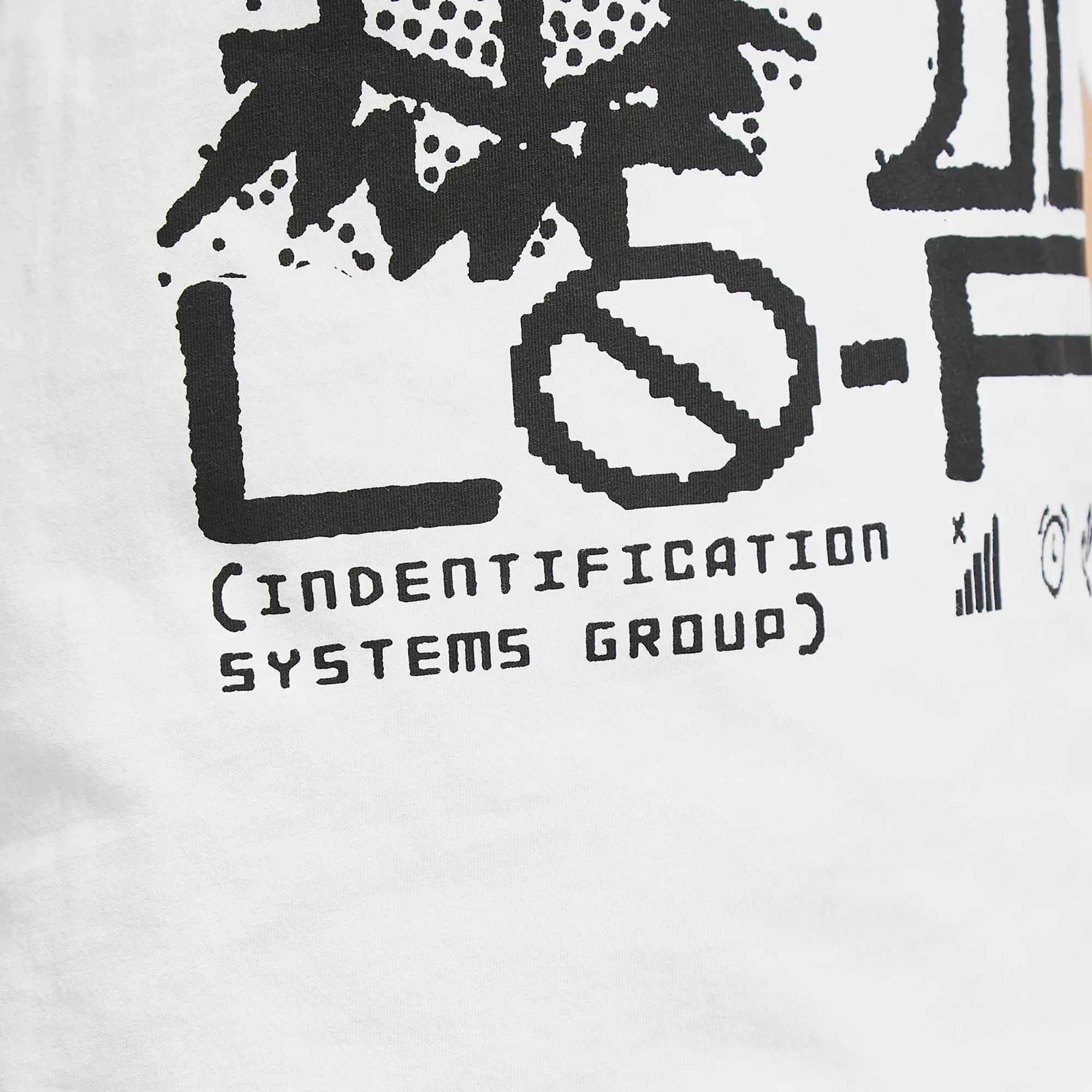 Lo-Fi Men's Identification T-Shirt White