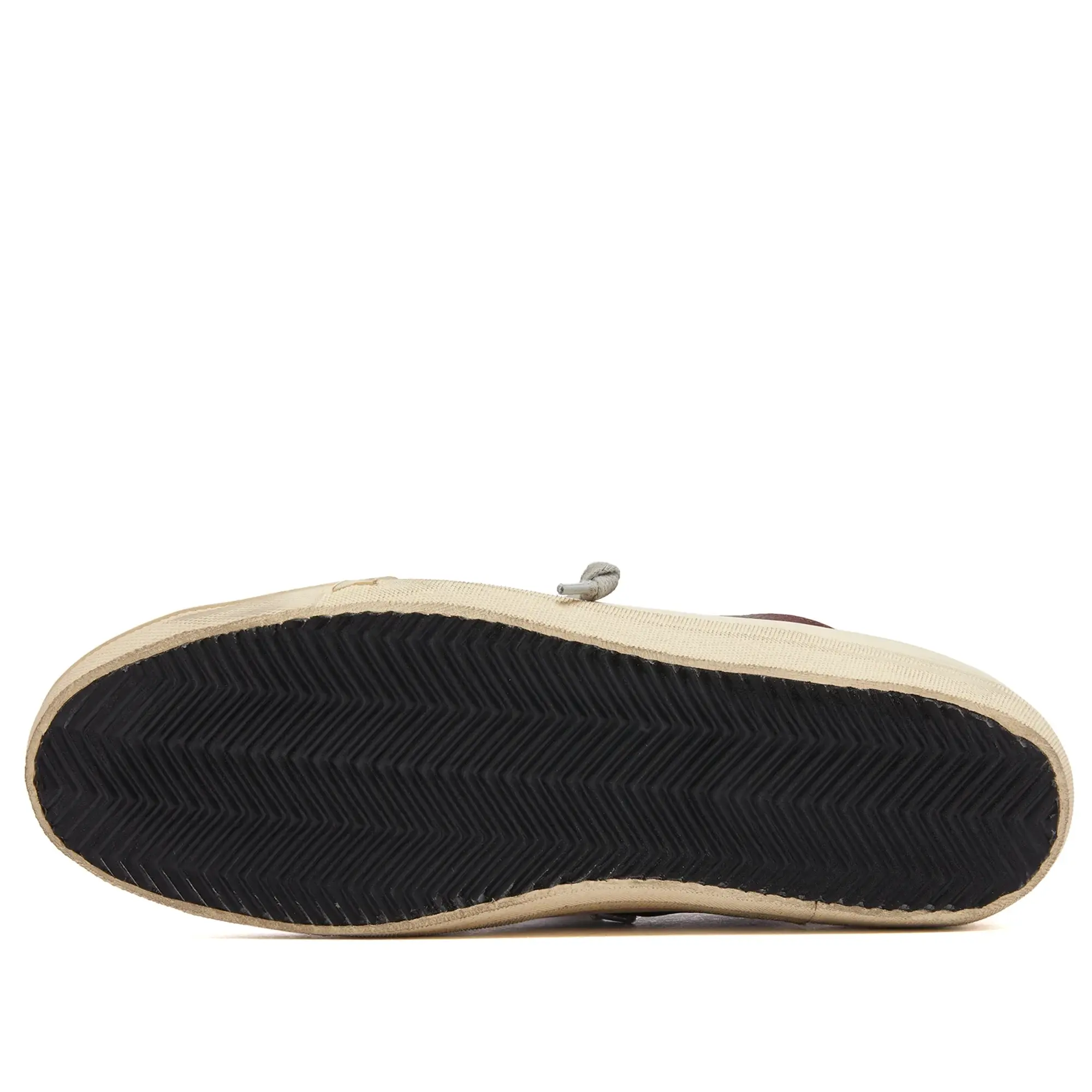 Golden Goose Women's V-Star 2 Sneaker Red Wine/Sand