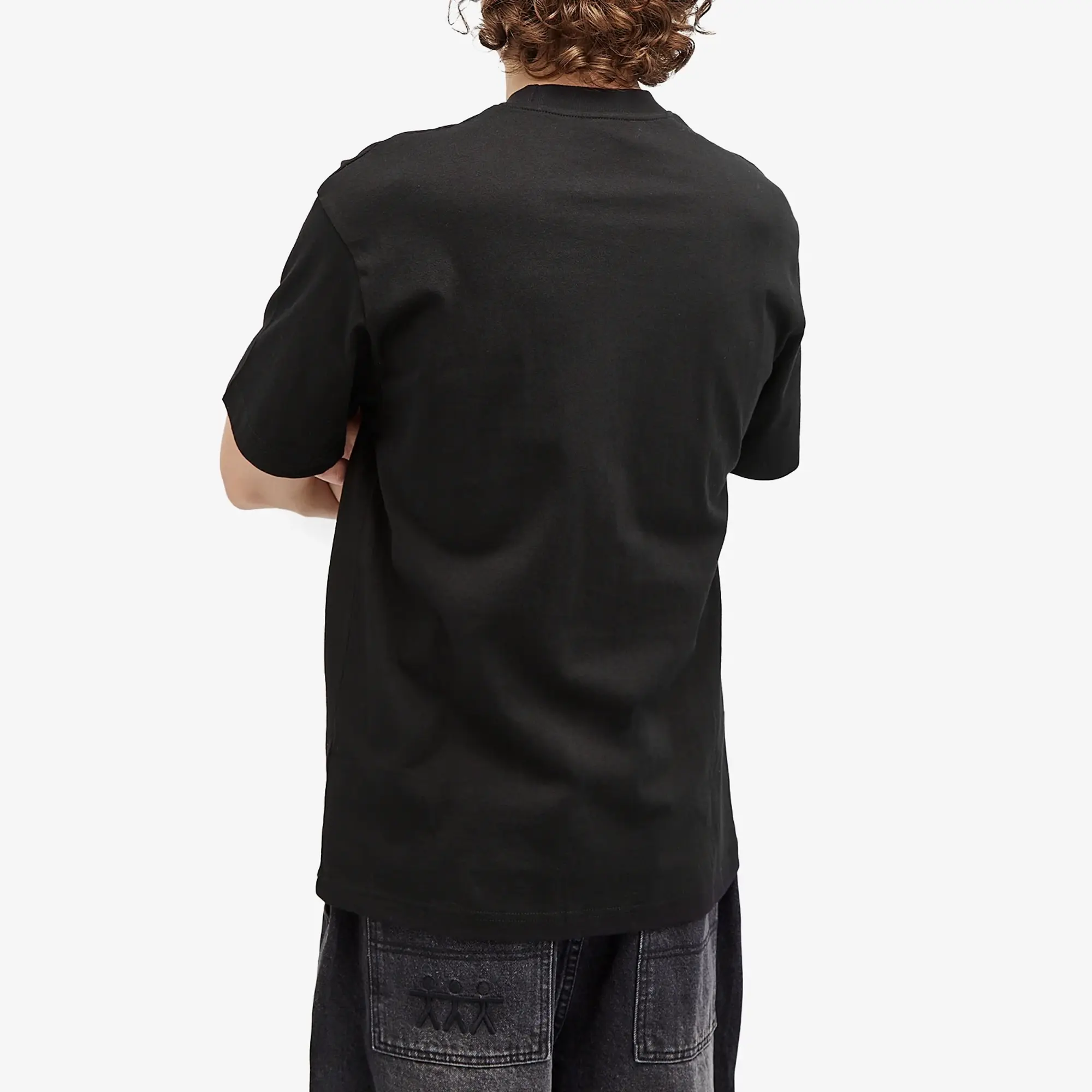 Lo-Fi Men's Paint Logo T-Shirt Black